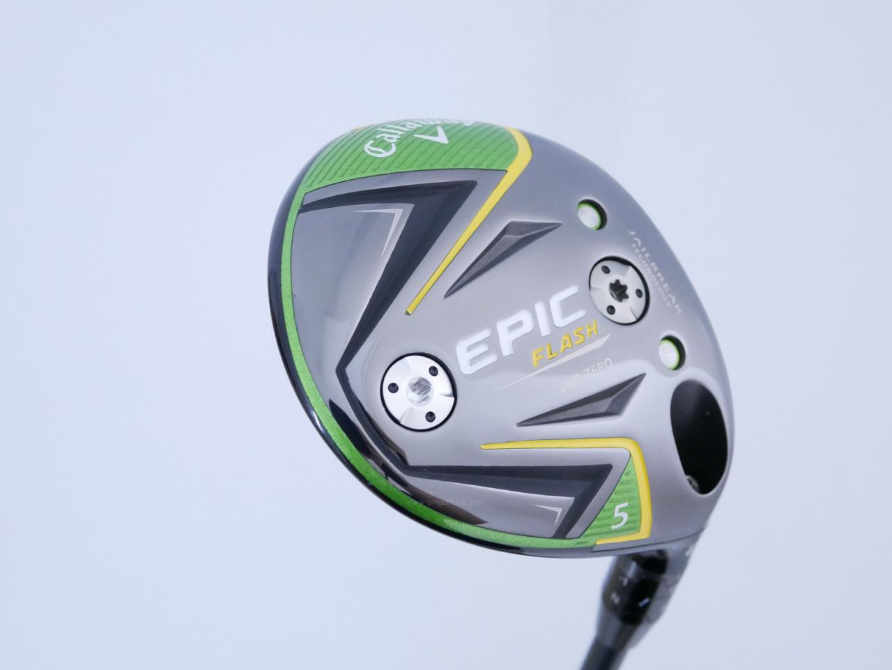 Fairway Wood : callaway : หัวไม้ 5 Callaway Epic Flash Sub Zero (รุ่นปี 2019) Loft 18 ก้าน Tour AD SZ Flex S