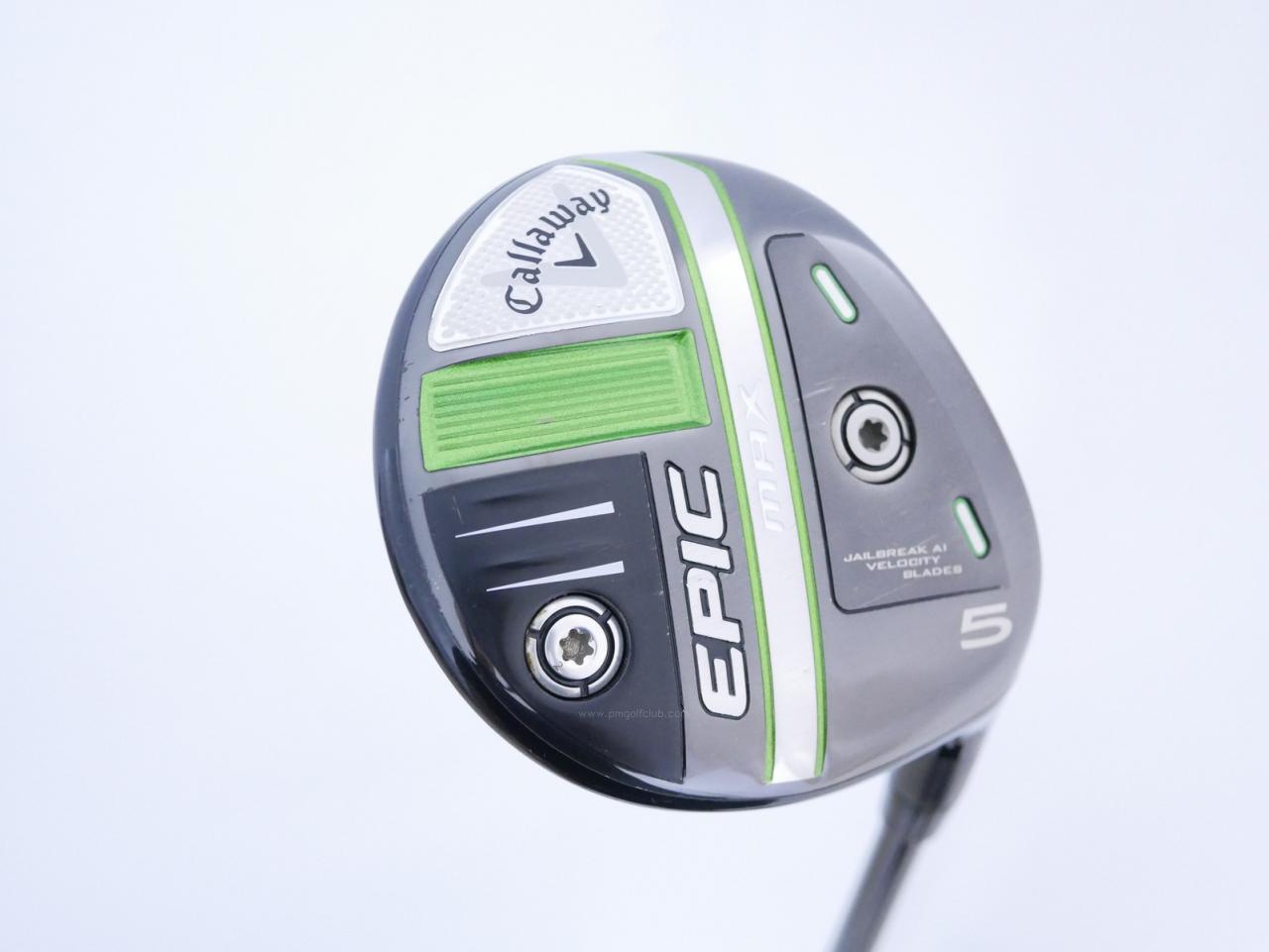Fairway Wood : callaway : หัวไม้ 5 Callaway EPIC MAX (รุ่นปี 2021) Loft 18 ก้าน Mitsubishi Diamana 40 Flex R