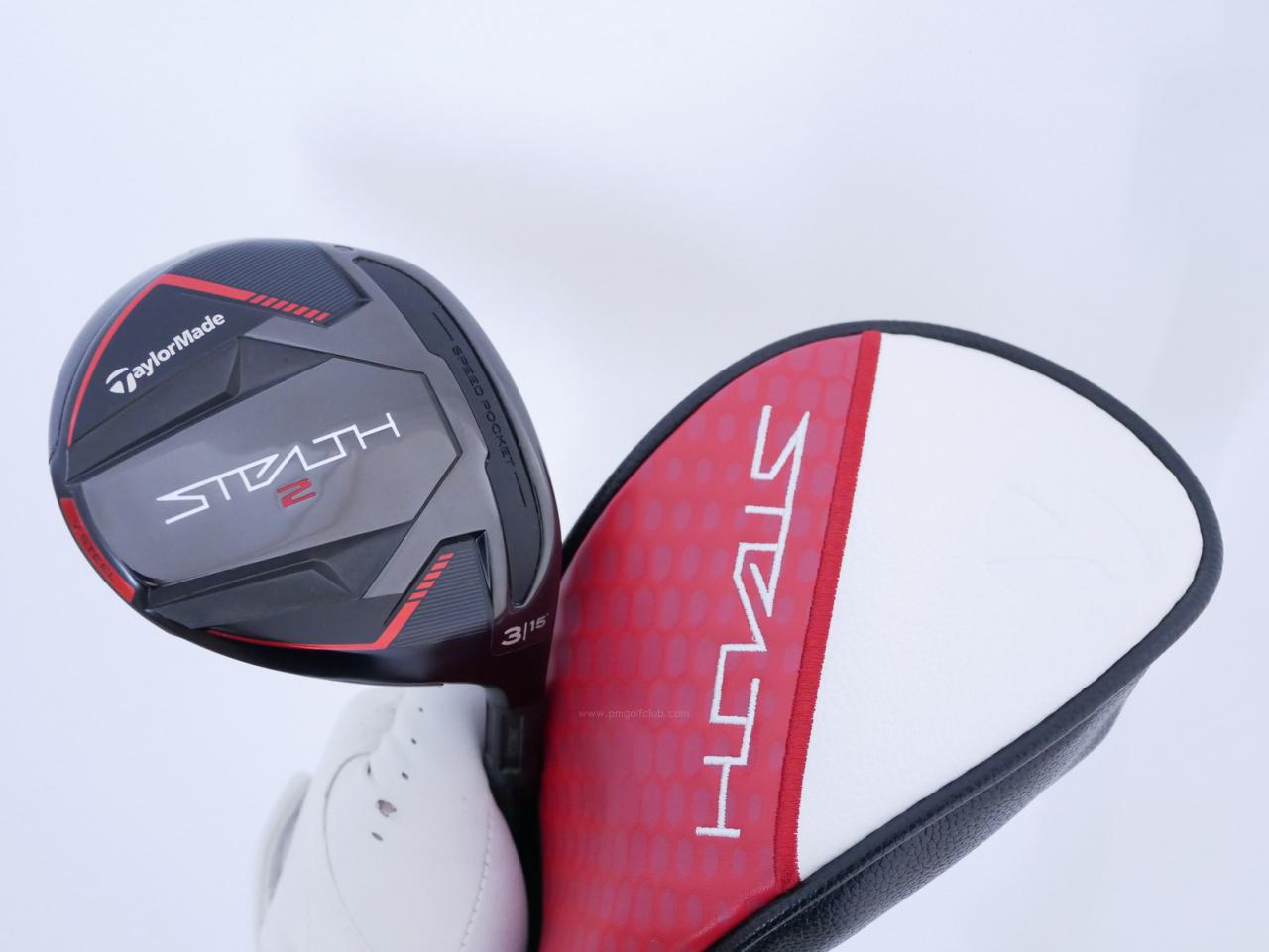 Fairway Wood : Taylormade : หัวไม้ 3 Taylormade Stealth 2 (ออกปี 2023) Loft 15 ก้าน Fujikura Speeder NX 60 Flex S