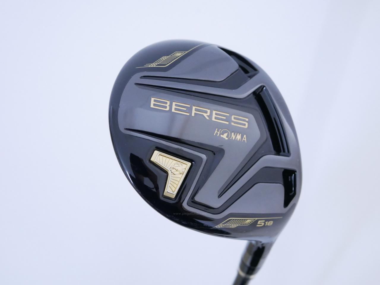 Fairway Wood : Honma : หัวไม้ 5 Honma Beres Black (รุ่นปี 2023) Loft 18 ก้าน Honma ARMRQ MX Flex R