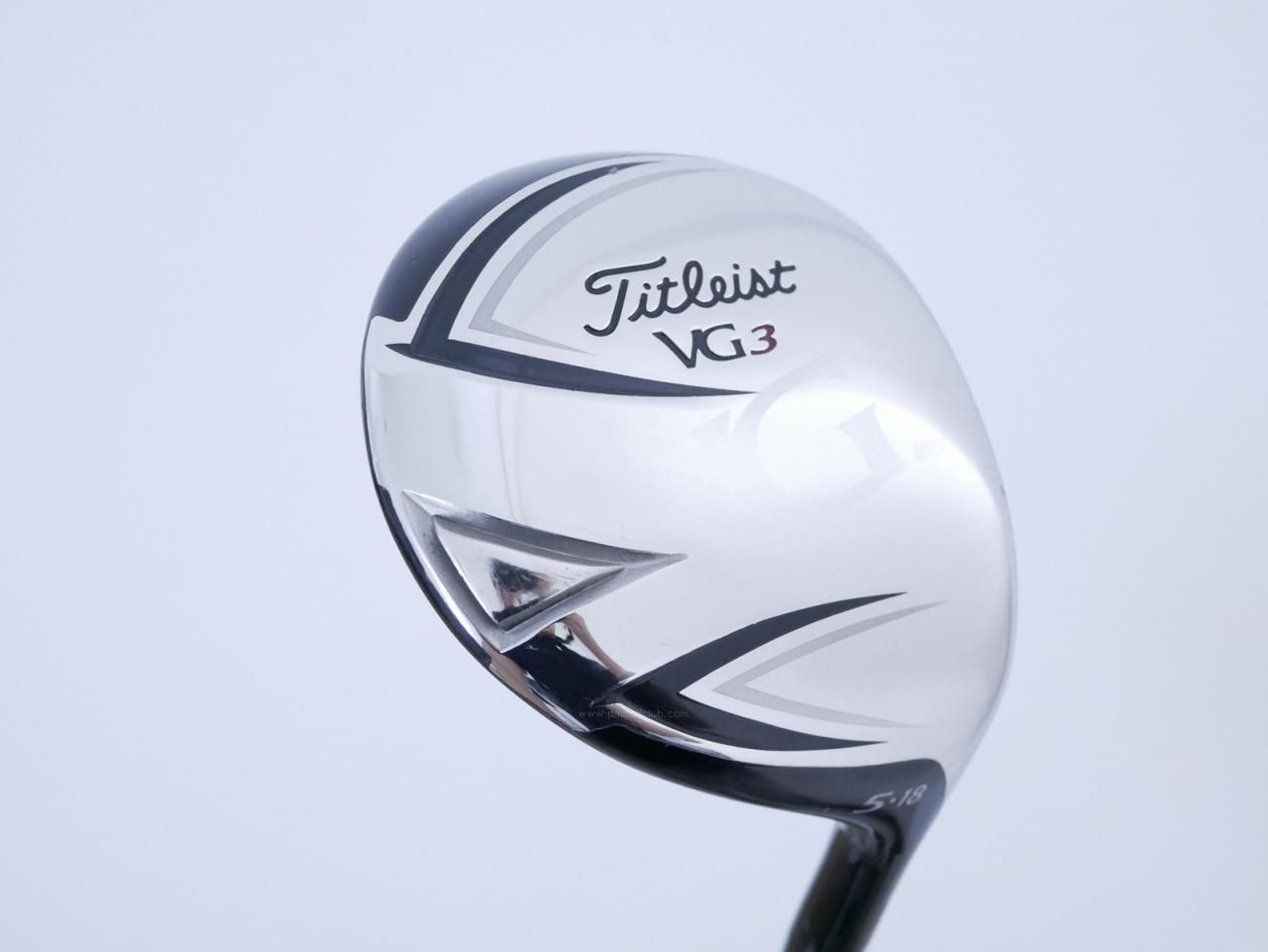 Fairway Wood : Titleist : **มีบุบ** หัวไม้ 5 Titleist VG3 (Japan Spec.) Loft 18 ก้าน Mitsubishi VGF Flex R