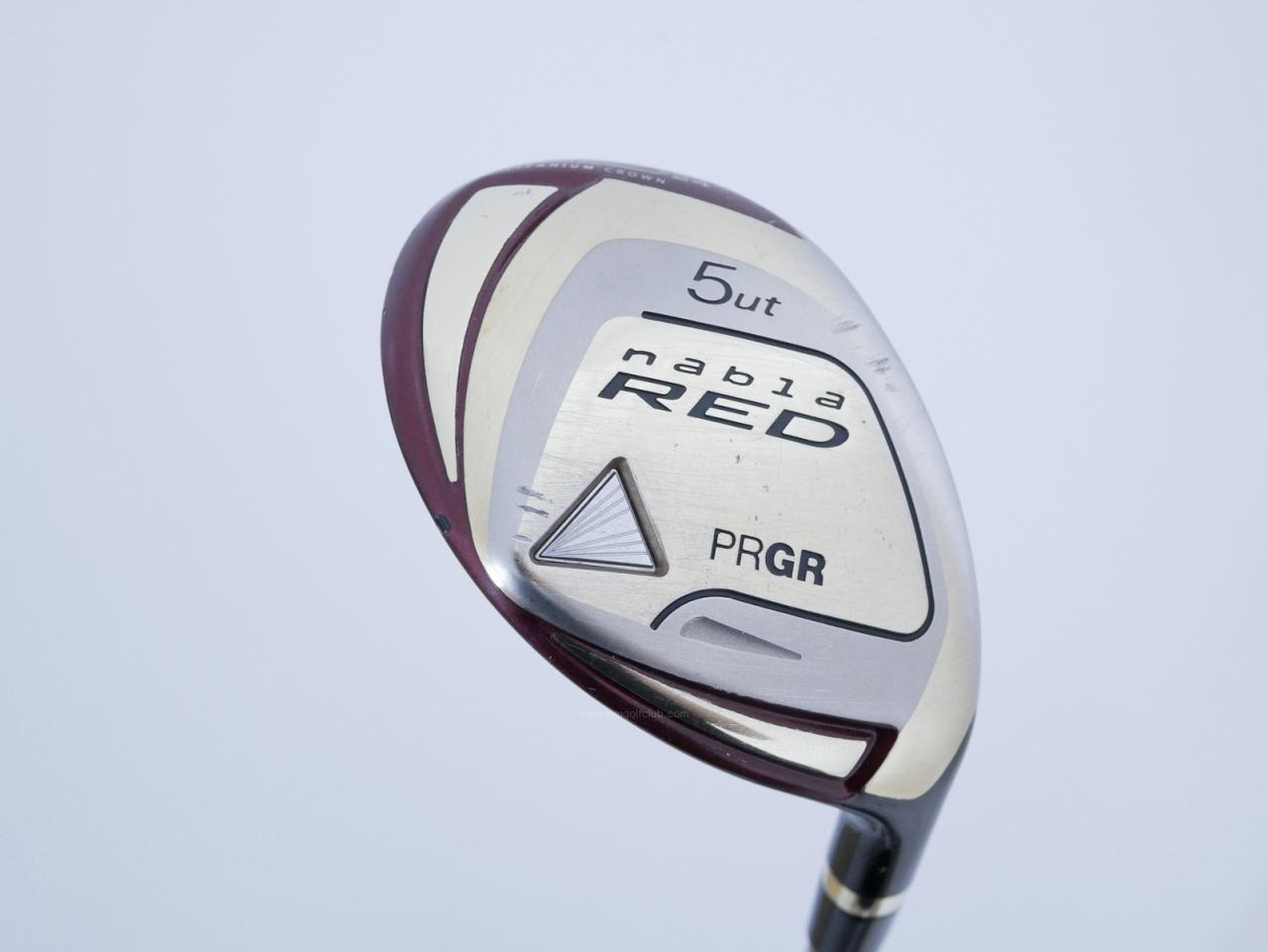 Fairway Wood : PRGR : ไม้กระเทย PRGR ID Nabla RED Ver II (รุ่นท้อป Titanium) Loft 24 ก้าน M-35 (Flex R2)
