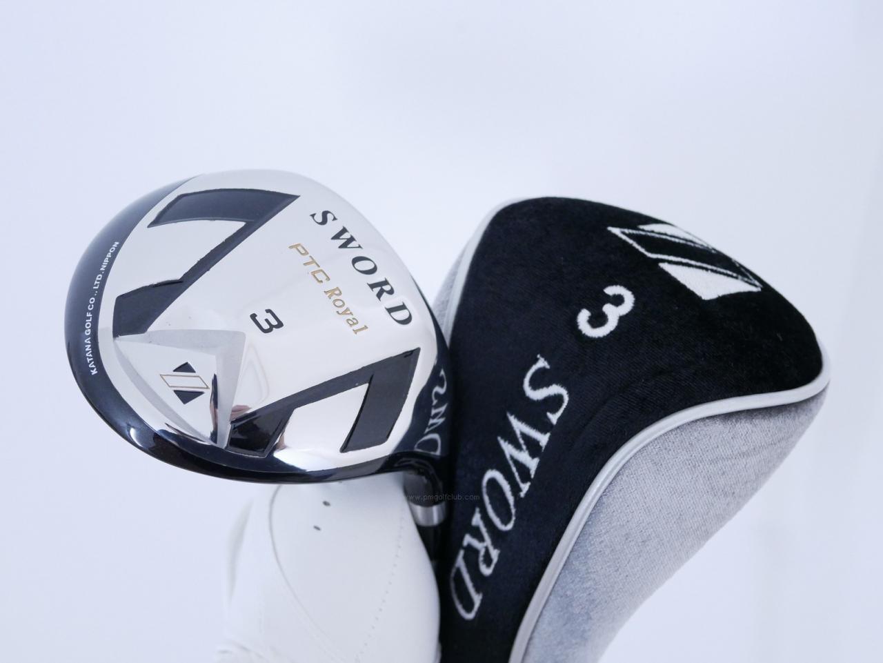 Fairway Wood : Katana : หัวไม้ 3 Katana Sword PTC Royal Loft 16 ก้าน Fujikura Speeder 556 Flex SR