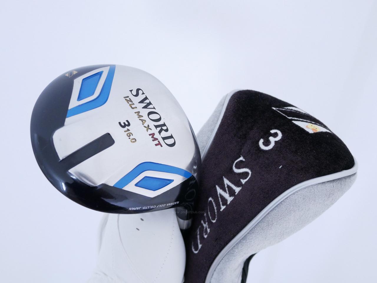 Fairway Wood : Katana : หัวไม้ 3 Katana Sword Izu Max MT Loft 16 ก้านกราไฟต์ Speeder 589 Flex R