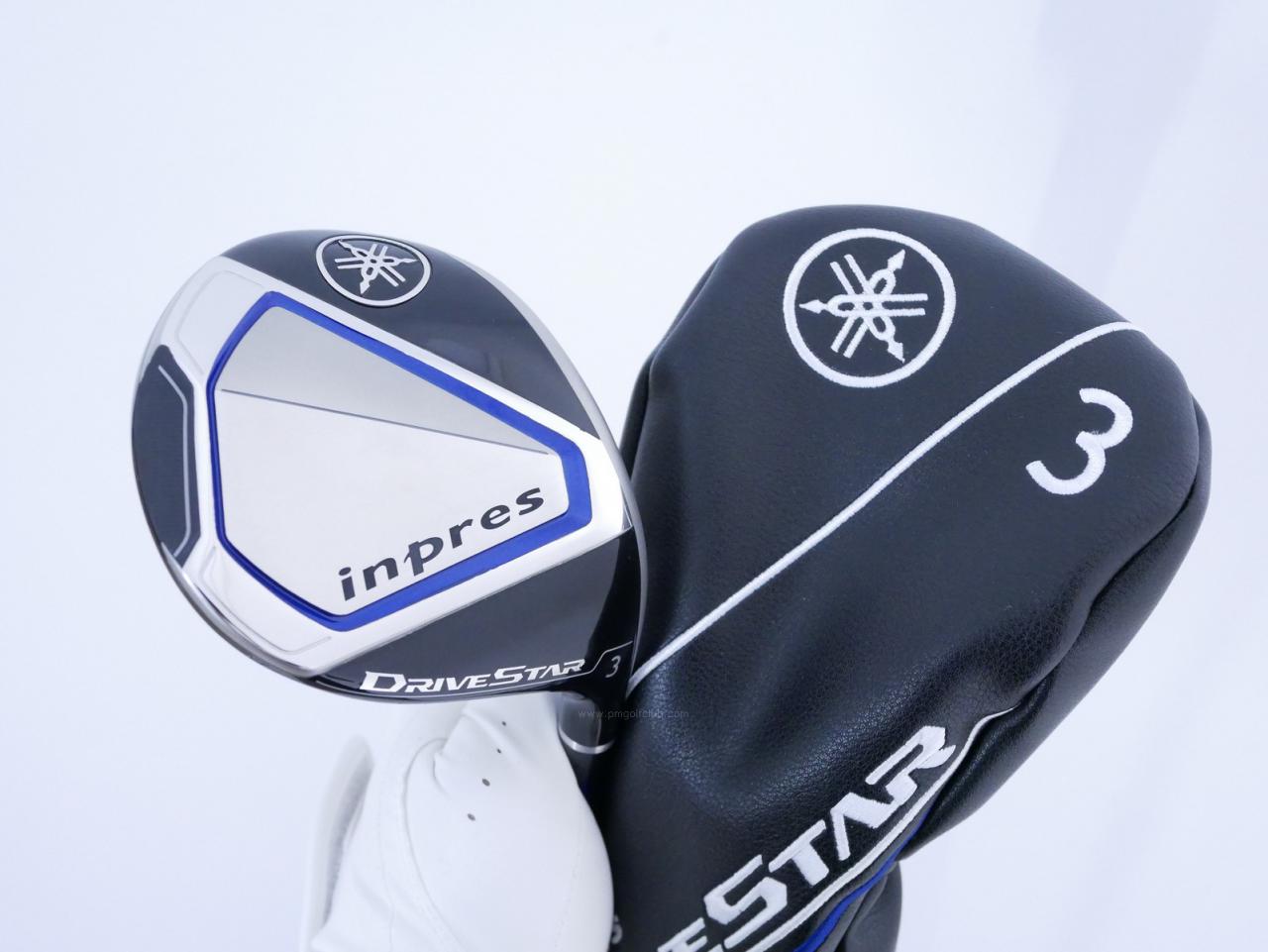 Fairway Wood : Yamaha : หัวไม้ 3 Yamaha Inpres DriveStar (รุ่นปี 2023 ตีไกลมากๆ) Loft 15 ก้าน Fujikura Speeder NX M423f Flex R