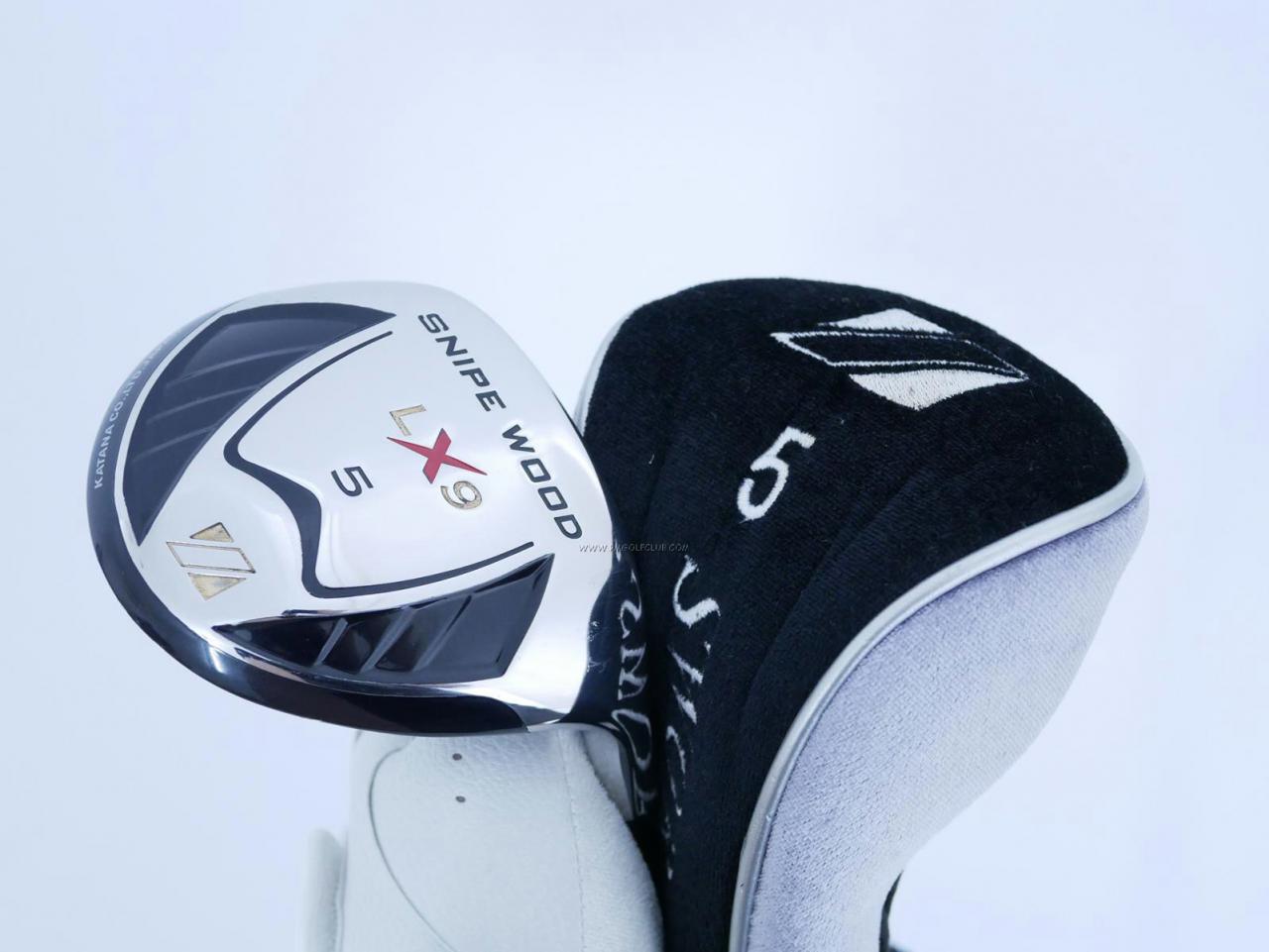 Fairway Wood : Katana : หัวไม้ 5 Katana Snipe Wood LX-9 (มี Offset กันลูกเฟดออกขวา) Loft 20 Flex SR