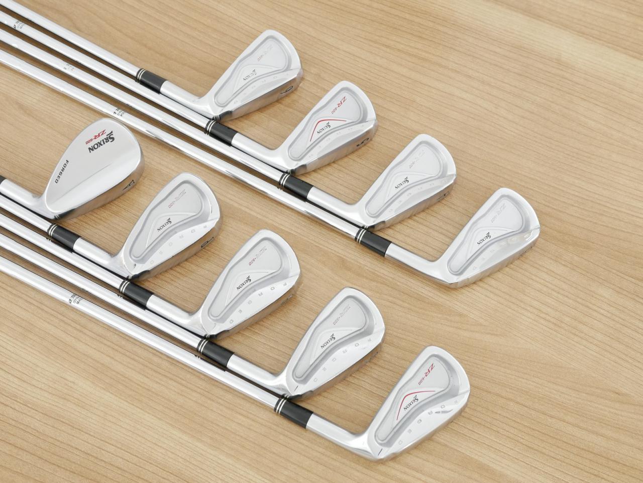 Iron set : Other Brand : ชุดเหล็ก Srixon ZR-600 Forged มีเหล็ก 3-Pw,Aw (9 ชิ้น) ก้านเหล็ก Dynamic Gold S200