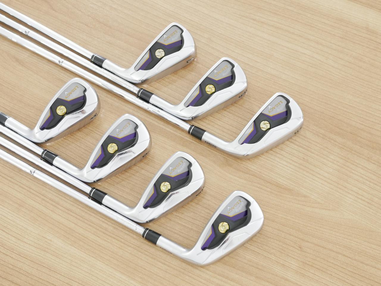 Iron set : Callaway : ชุดเหล็ก Callaway Legacy V (Forged) มีเหล็ก 5-Pw,Aw (7 ชิ้น) ก้านเหล็ก GS85 R300