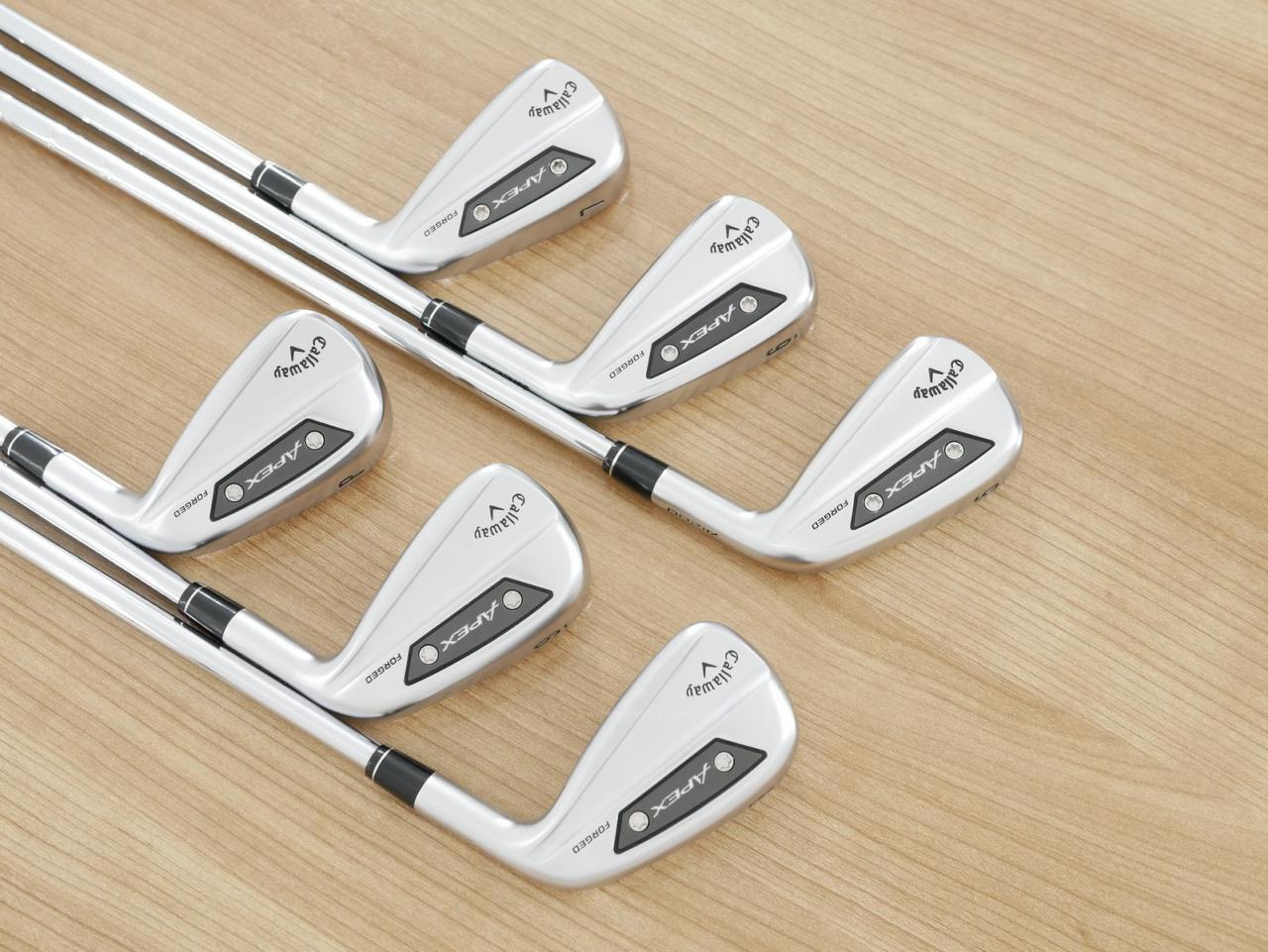 Iron set : Callaway : ชุดเหล็ก Callaway APEX Ai200 Forged (รุ่นล่าสุด ออกปี 2024) มีเหล็ก 5-Pw (6 ชิ้น) ก้านเหล็ก NS Pro Modus 105 Flex S