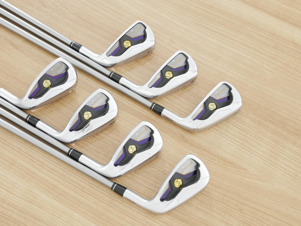 Iron set : Callaway : ชุดเหล็ก Callaway Legacy V (Forged) มีเหล็ก 5-Pw,Sw (7 ชิ้น) ก้านกราไฟต์ Flex R