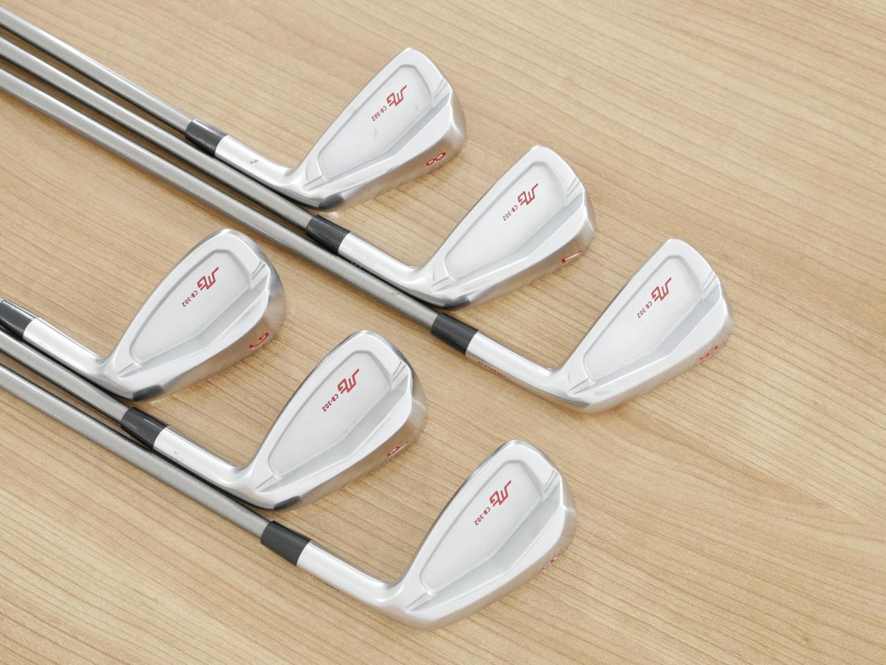 Iron set : Miura : ชุดเหล็ก Miura CB-302 Forged (ออกปี 2023 นุ่มมากๆๆ) มีเหล็ก 6-Pw,Aw (6 ชิ้น) ก้าน Steelfiber i80 Flex S