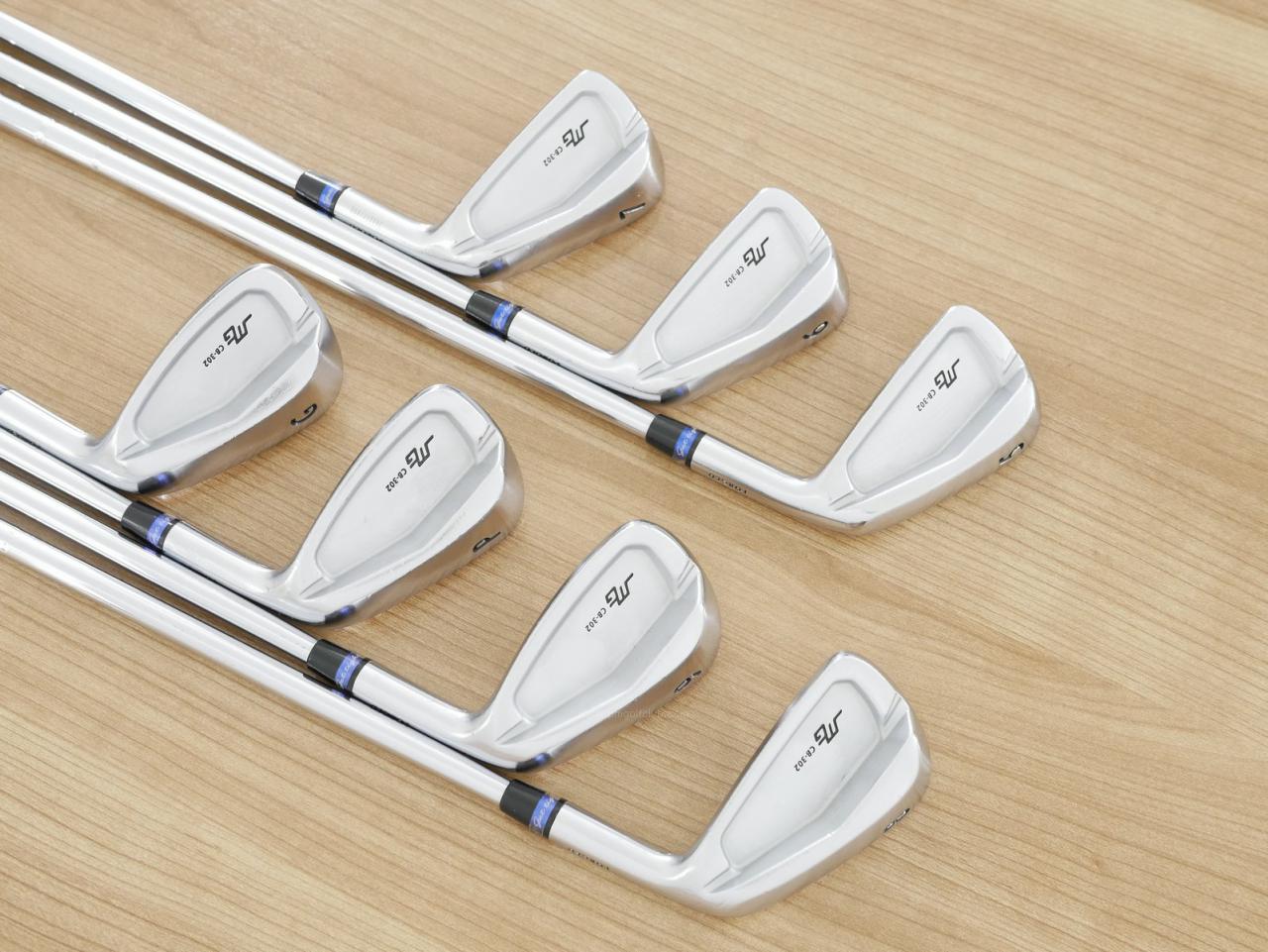 Iron set : Miura : ชุดเหล็ก Miura CB-302 Forged (ออกปี 2023 นุ่มมากๆๆ) มีเหล็ก 5-Pw,Aw (7 ชิ้น) ก้านเหล็ก Dynamic Gold 105 S200