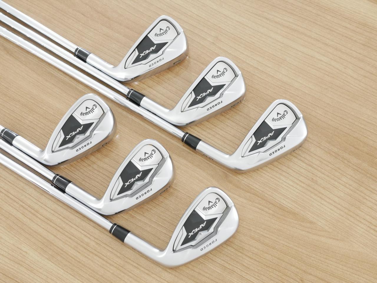 Iron set : Callaway : ชุดเหล็ก Callaway APEX Forged (ปี 2020) มีเหล็ก 5-Pw (6 ชิ้น) ก้านเหล็ก NS Pro MODUS 105 Flex S