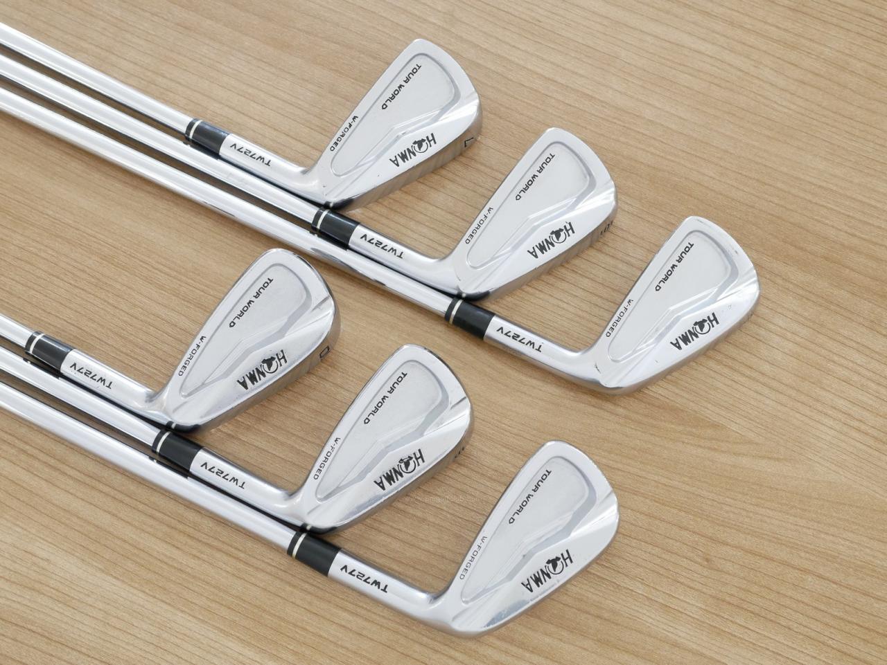 Iron set : Honma : ชุดเหล็ก Honma Tour World TW727V (Forged ออกปี 2016) มีเหล็ก 5-10 (6 ชิ้น) ก้านเหล็ก NS Pro Modus 120 Flex S