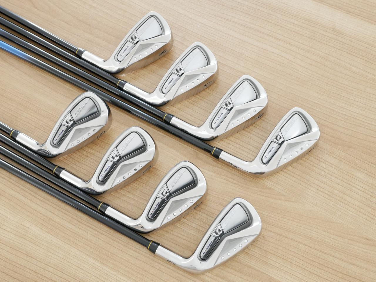 Iron set : Katana : ชุดเหล็ก Katana Sword Sniper i II (หน้าเด้ง) มีเหล็ก 5-Pw,Aw,Sw (8 ชิ้น) ก้านกราไฟต์ Flex R