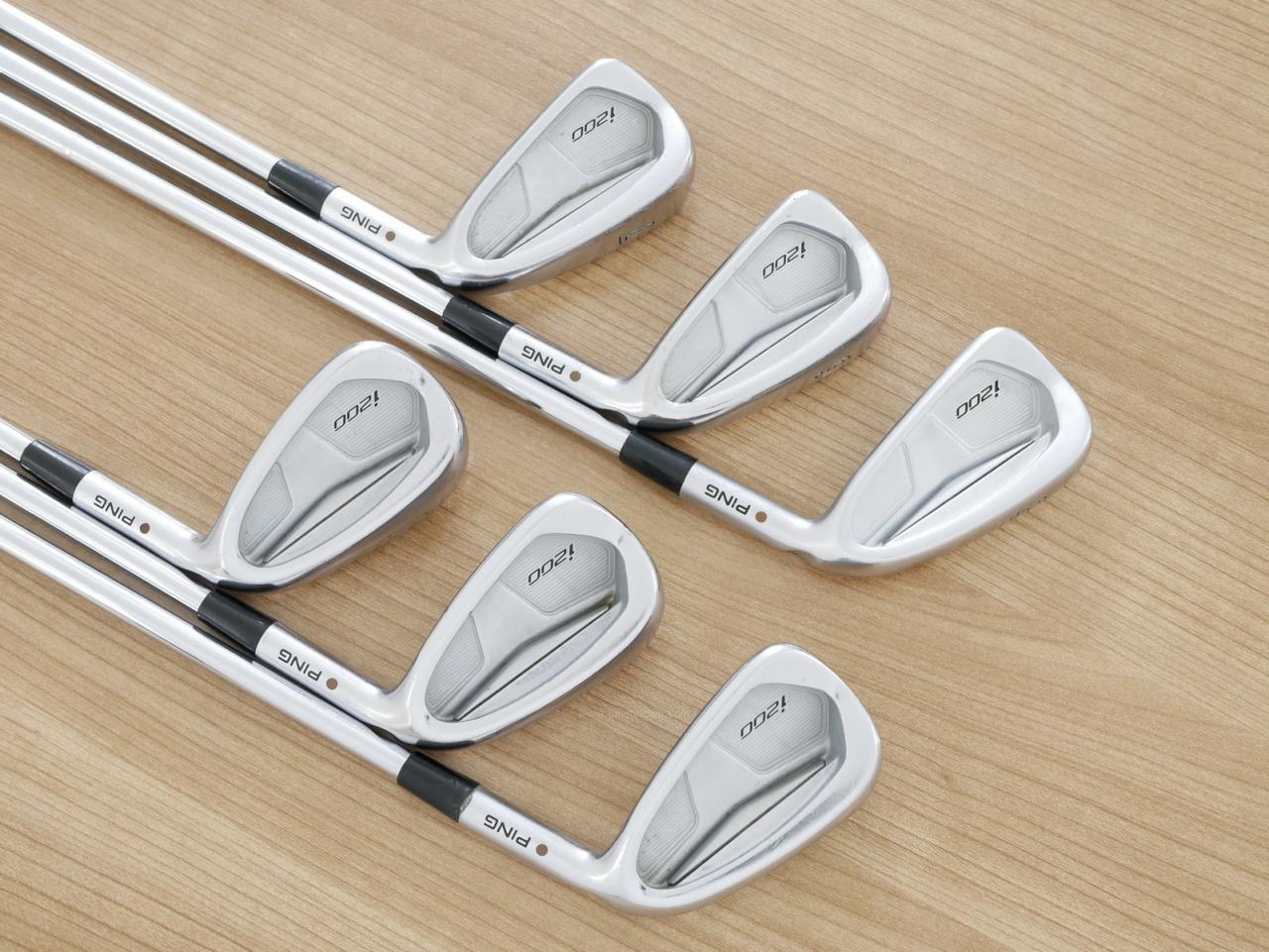 Iron set : Ping : ชุดเหล็ก Ping i200 มีเหล็ก 5-Pw (6 ชิ้น) ก้านเหล็ก Dynamic Gold S200