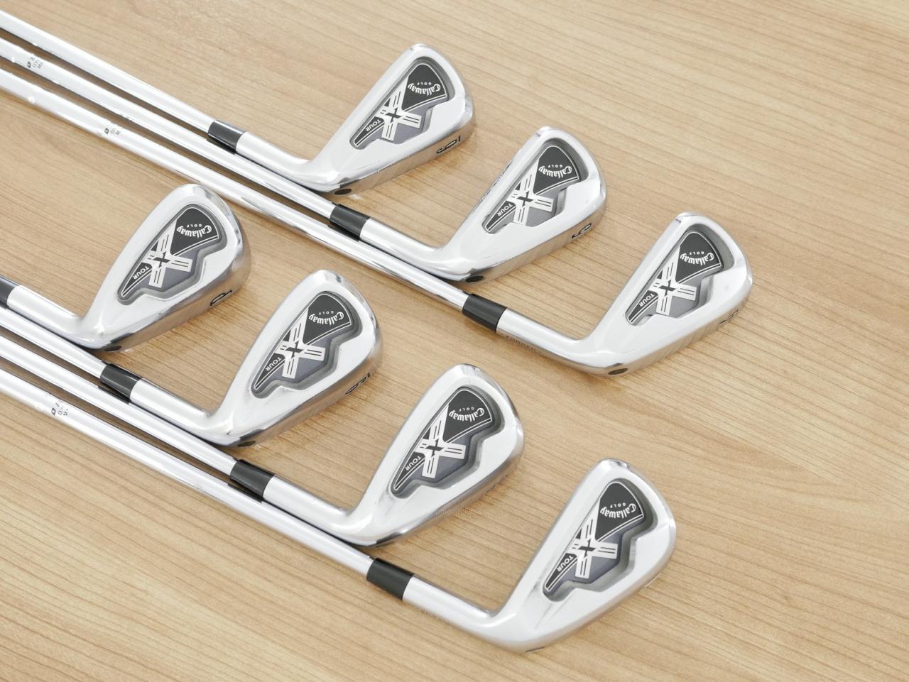 Iron set : Callaway : ชุดเหล็ก Callaway X-Tour (Forged) มีเหล็ก 4-Pw (7 ชิ้น) ก้านเหล็ก Dynamic Gold S200