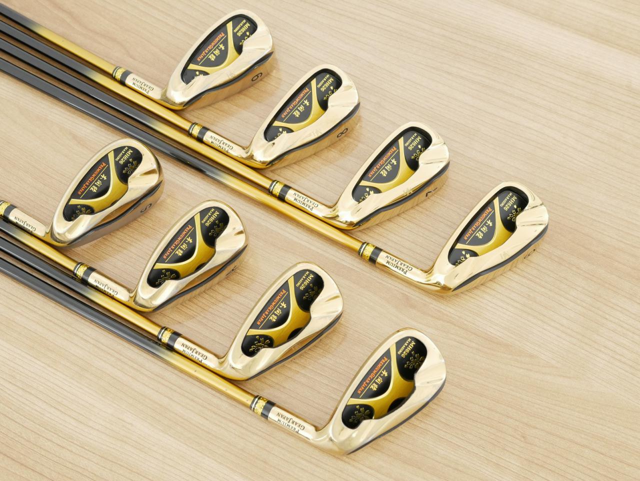 Iron set : Other Brand : ชุดเหล็ก Mutsumi Honma MH626 Maraging (ใบใหญ่ ตีง่าย ไกล) มีเหล็ก 6-11,Aw,Sw (8 ชิ้น) ก้านกราไฟต์ Flex R