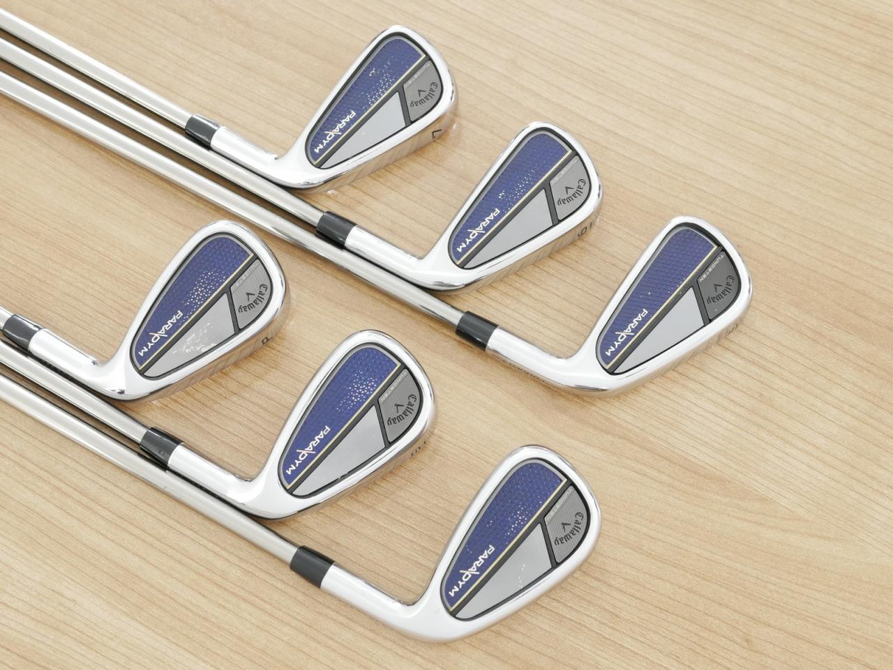 Iron set : Callaway : ชุดเหล็ก Callaway Paradym (รุ่นปี 2023 Japan Spec.) มีเหล็ก 5-Pw (6 ชิ้น) ก้านกราไฟต์ UST Mamiya RECOIL 660 F3 Flex R