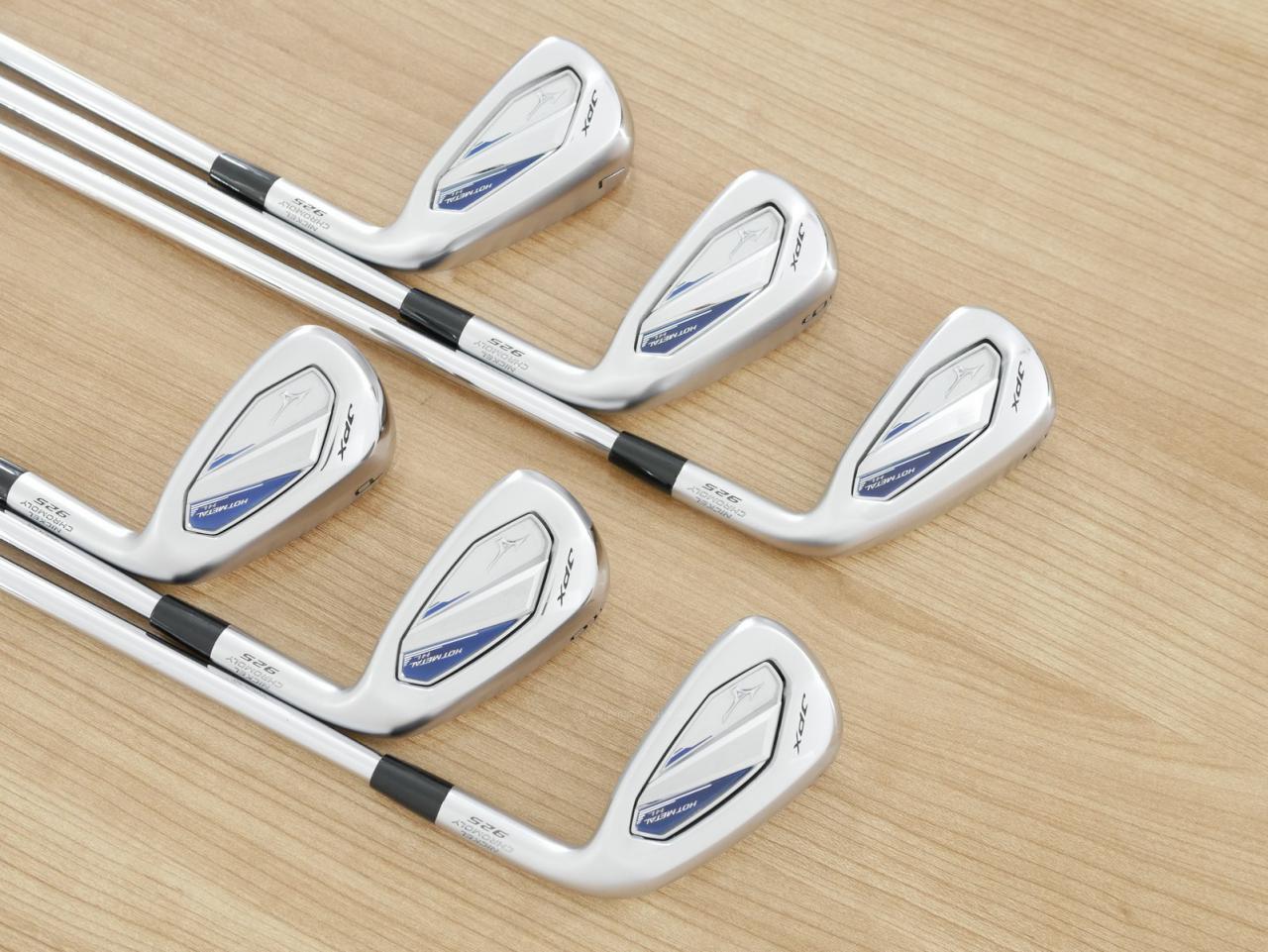 Iron set : Mizuno : ชุดเหล็ก Mizuno JPX 925 Hot Metal HL (ปี 2025 ตัวท๊อป ตีง่าย นุ่ม ไกลมาก) มีเหล็ก 5-Pw (6 ชิ้น) ก้านเหล็ก NS Pro 950 NEO Flex R