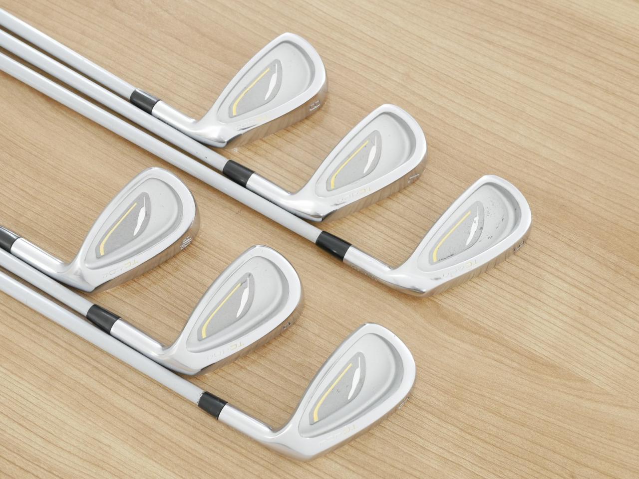 Iron set : Fourteen : ชุดเหล็ก Fourteen TC-404 (ปี 2018 ใบใหญ่ ตีไกลมาก เหล็ก 7 Loft 28) มีเหล็ก 6-Pw,Aw (6 ชิ้น) ก้านกราไฟต์ Flex R