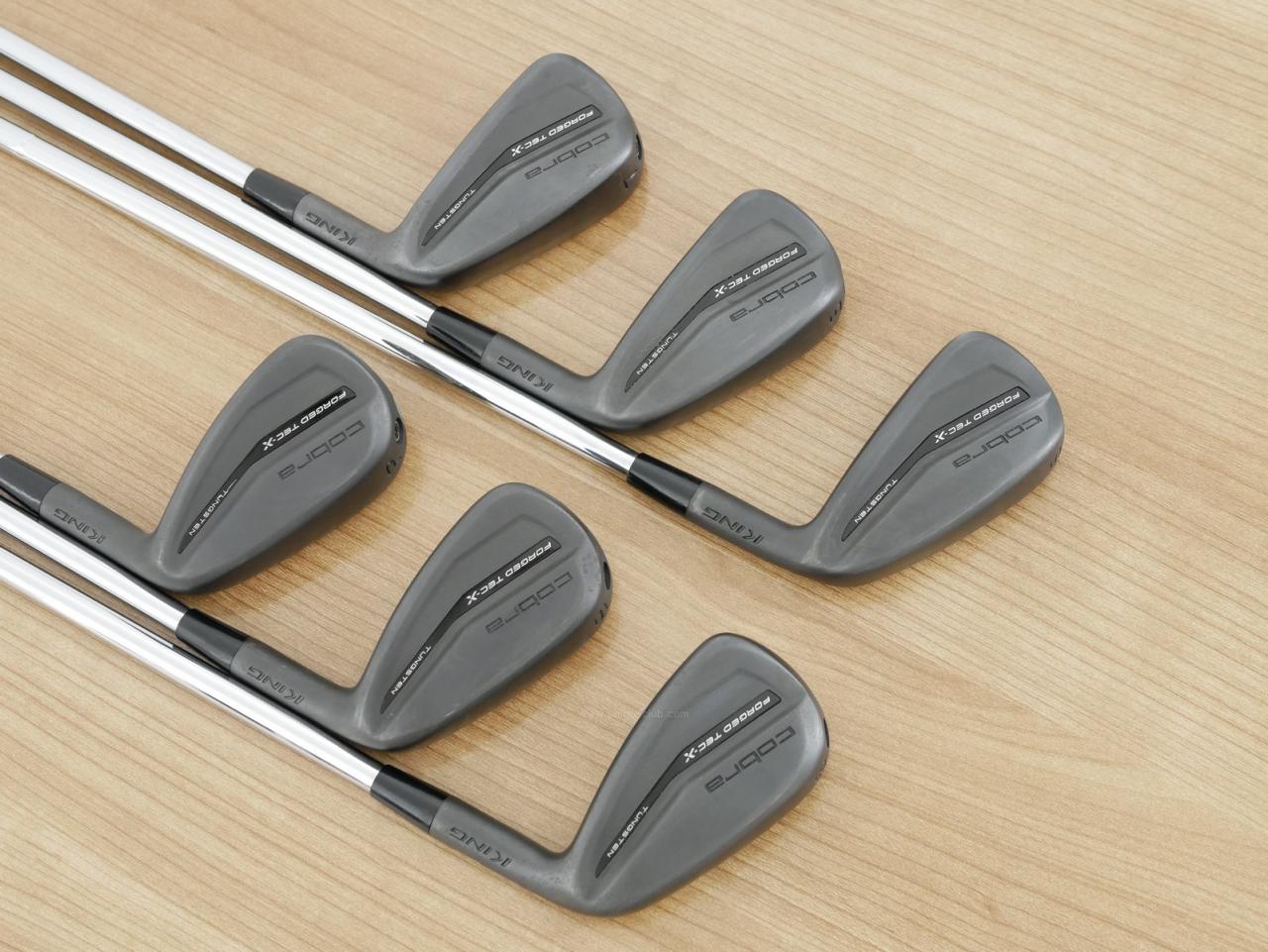 Iron set : Other Brand : ชุดเหล็ก Cobra King Forged TEC-X มีเหล็ก 5-Pw (6 ชิ้น) ก้านเหล็ก NS Pro 950 NEO Flex R