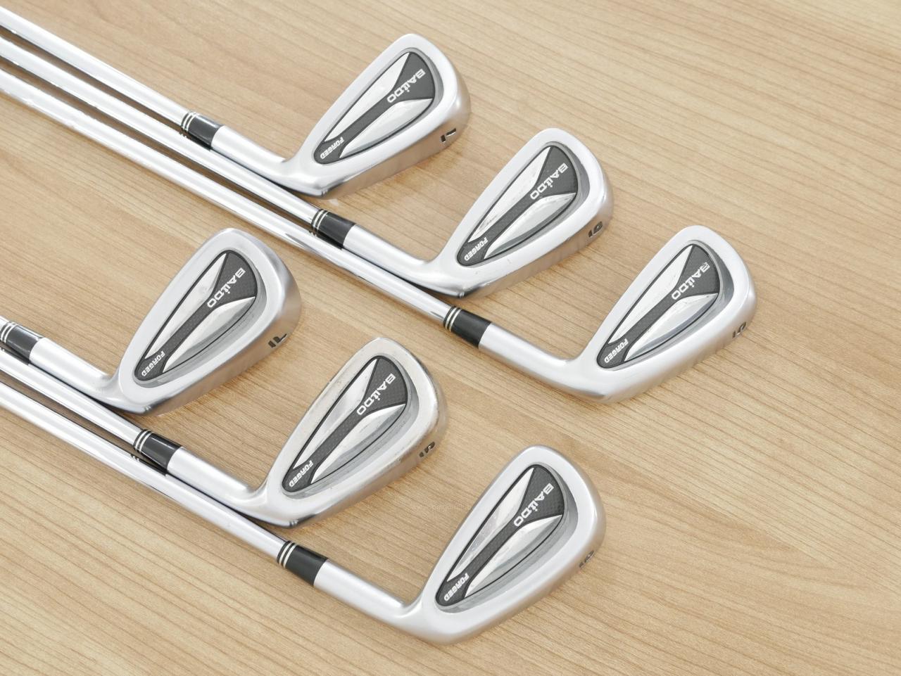 Iron set : Other Brand : **มีตำหนิ** ชุดเหล็ก Baldo Forged (นุ่มมากๆ) มีเหล็ก 5-Pw (6 ชิ้น) ก้านเหล็ก NS Pro 950 Flex S