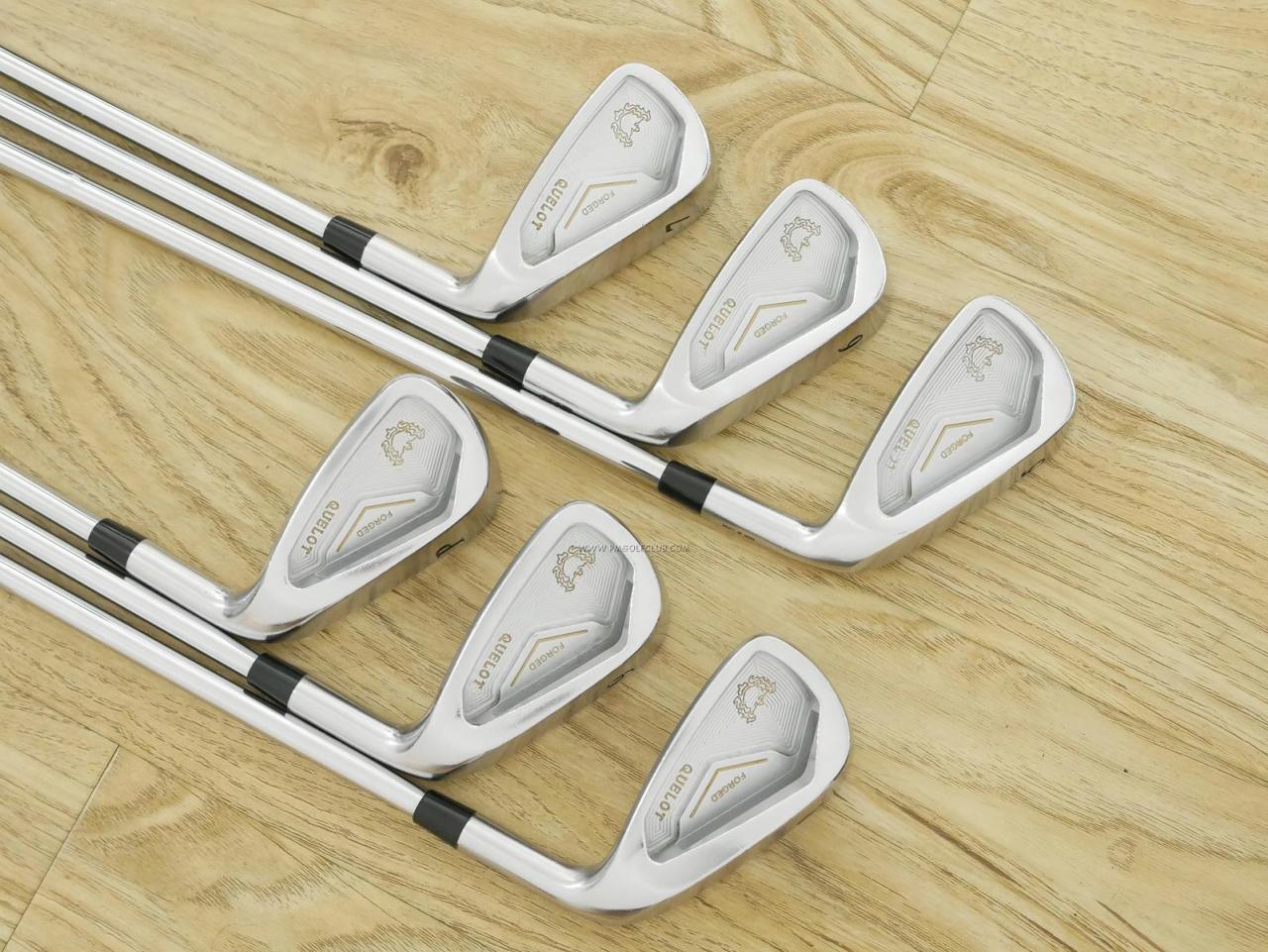 Iron set : Other Brand : ชุดเหล็ก Quelot RE-16 CNC Forged (นุ่มมากๆ ตีง่าย ระยะดี) มีเหล็ก 5-Pw (6 ชิ้น) ก้านเหล็ก Dynamic Gold S200