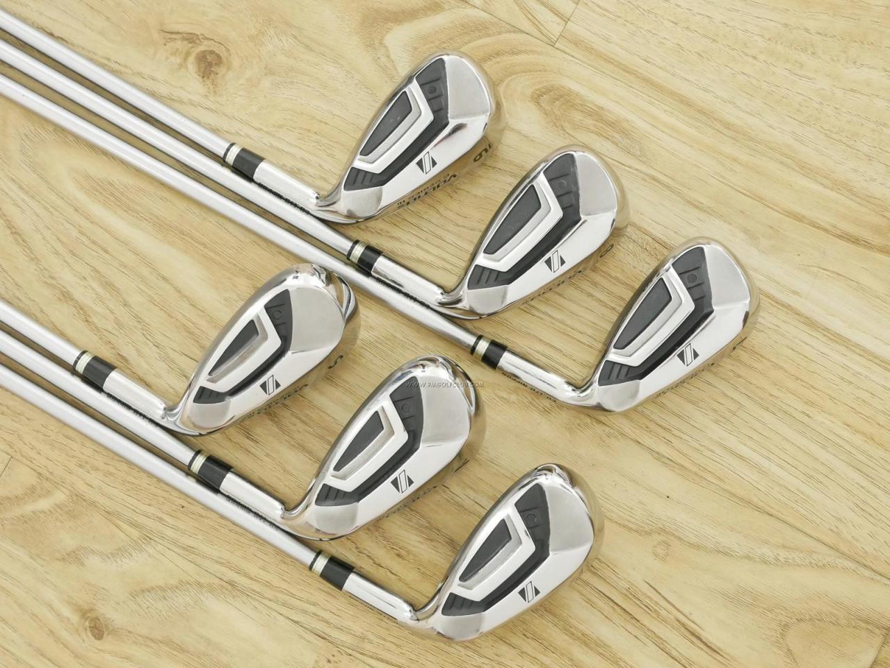 Iron set : Katana : ชุดเหล็กกระเทย Katana Voltio III G Series Hi (ตีง่าย ไกลมาก) มีเหล็ก 7-Pw,Aw,Sw (6 ชิ้น ระยะเทียบเท่า เหล็ก 6-Pw,Sw) ก้าน Tour AD VS-5 Flex R