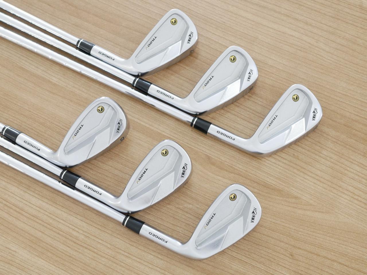 Iron set : Honma : ชุดเหล็ก Honma Tour World TR20V Forged (ออกปี 2020 นุ่มแน่นมากๆ) มีเหล็ก 5-10 (6 ชิ้น) ก้านเหล็ก NS Pro Modus Flex S