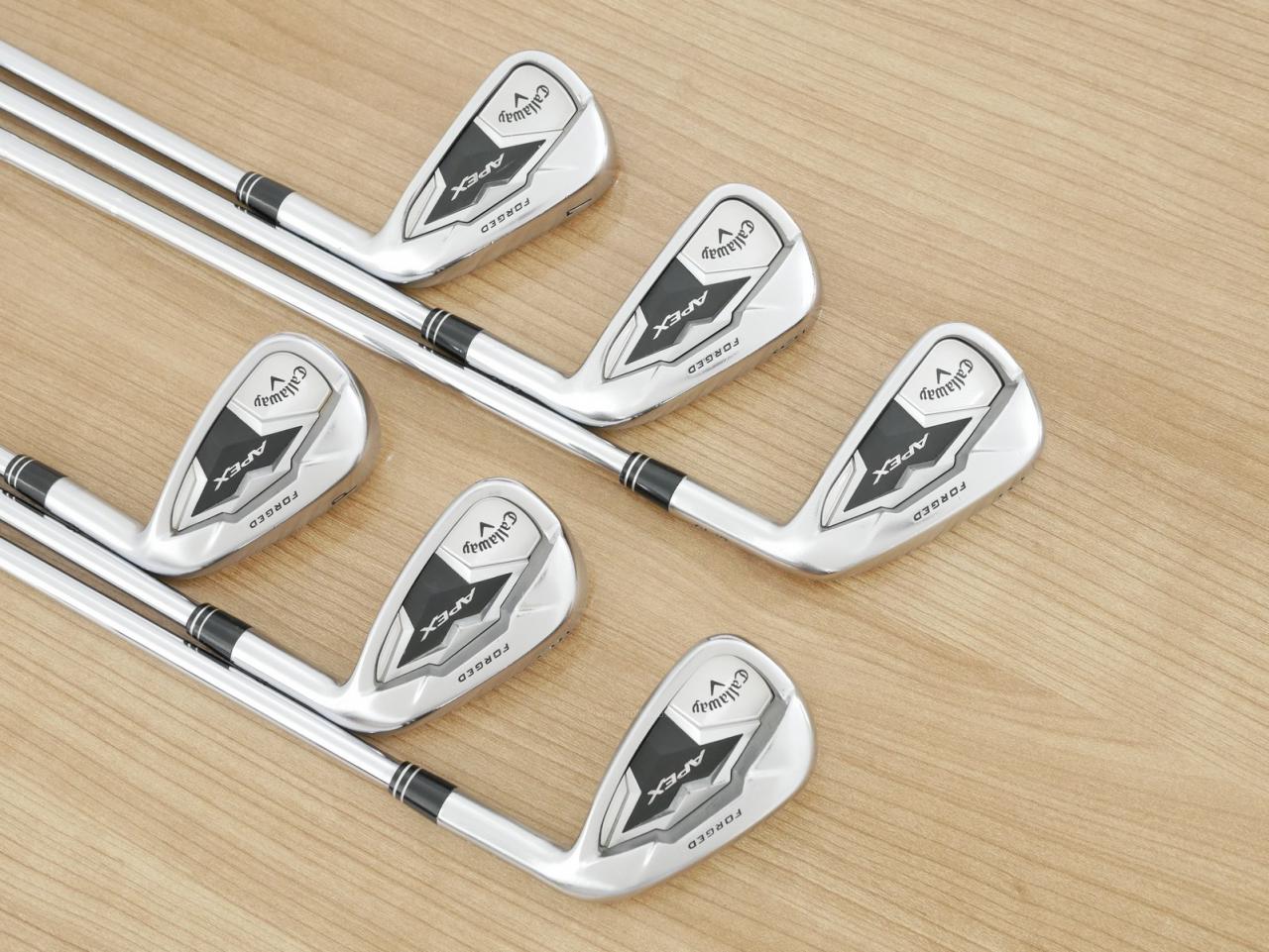 Iron set : Callaway : ชุดเหล็ก Callaway APEX Forged (ปี 2020) มีเหล็ก 5-Pw (6 ชิ้น) ก้านเหล็ก NS Pro MODUS 105 Flex S
