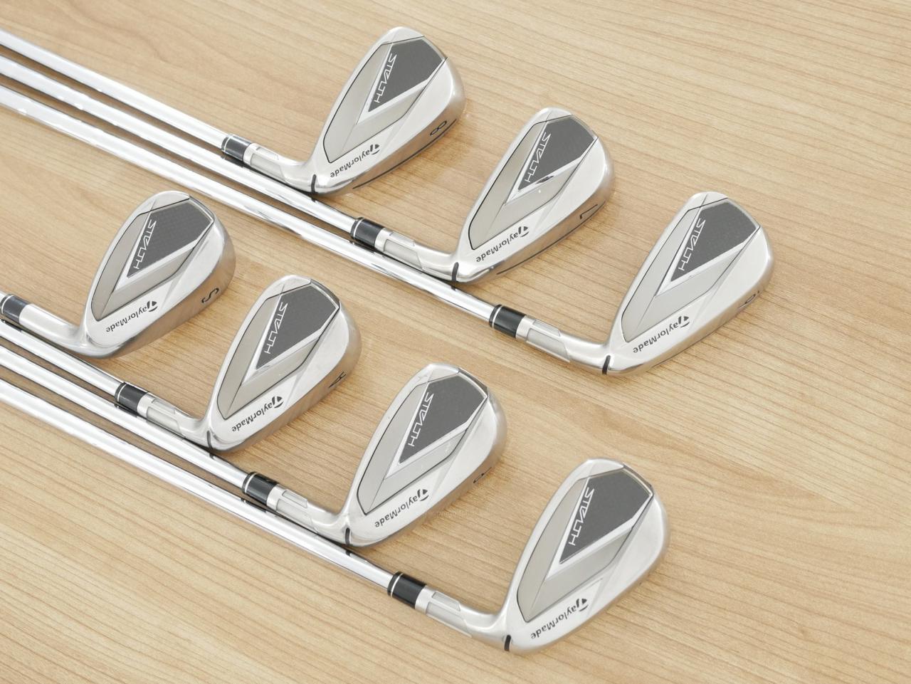 Iron set : Taylormade : ชุดเหล็ก Taylormade Stealth (ออกปี 2022 Japan Spec.) มีเหล็ก 6-Pw,Aw,Sw (7 ชิ้น) ก้านเหล็ก KBS Max MT 85 Flex S