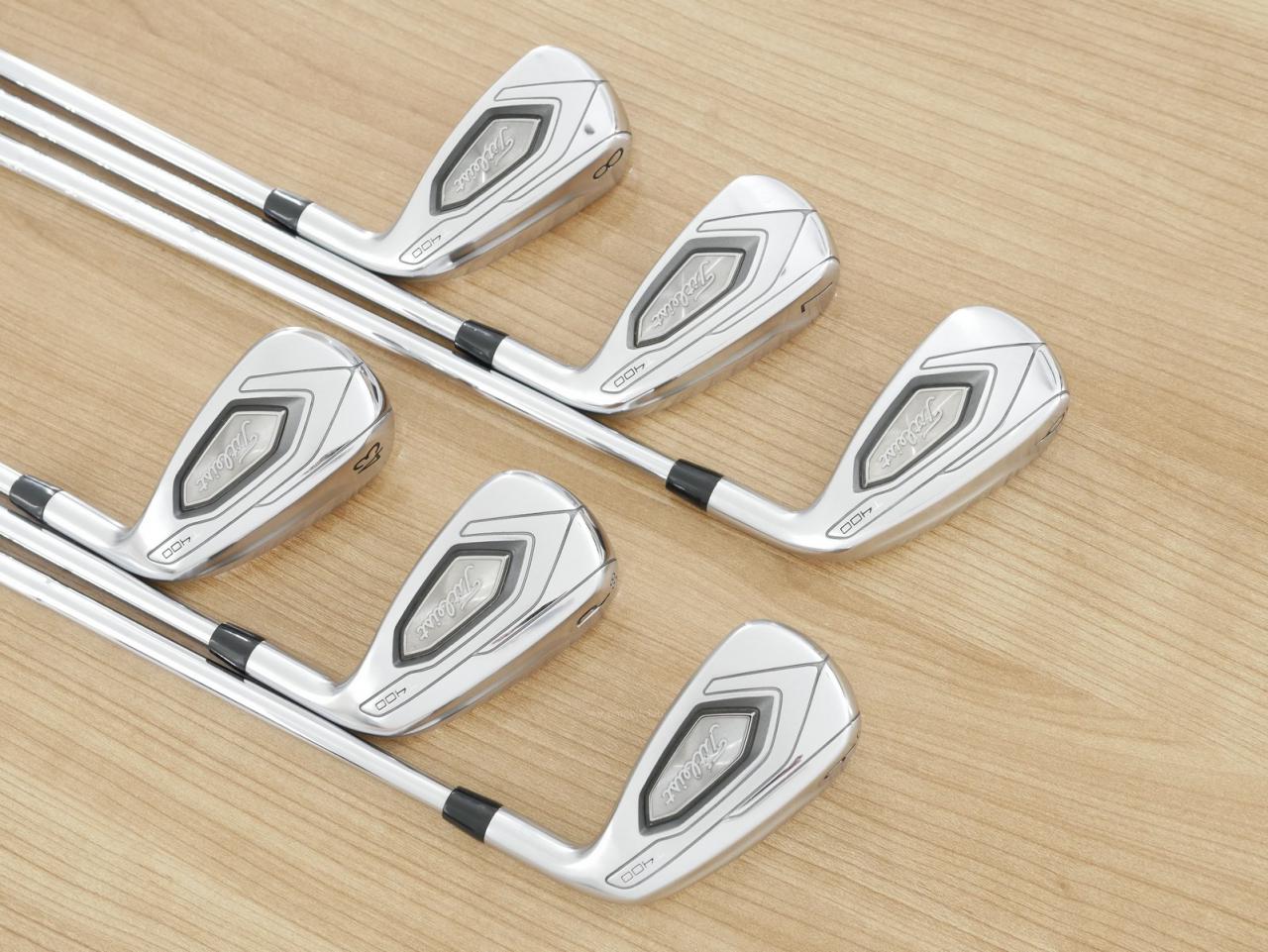 Iron set : Titleist : ชุดเหล็ก Titleist T400 (ตีง่ายที่สุด ไกลที่สุด ออกปี 2020) มีเหล็ก 6-Pw,43 (6 ชิ้น) ก้านเหล็ก NS Pro 950 NEO Flex S