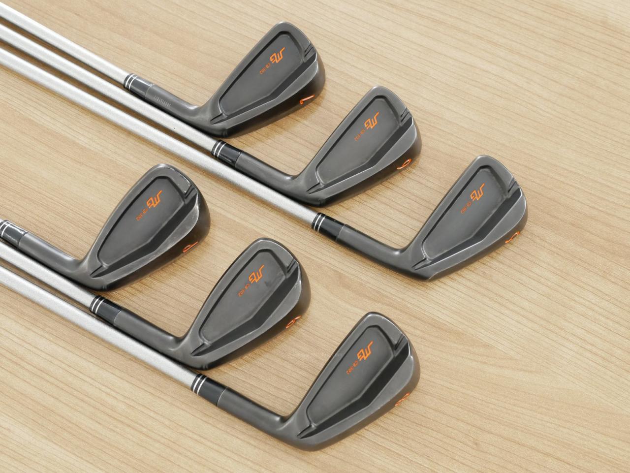 Iron set : Miura : ชุดเหล็ก Miura CB-302 Black Forged (ออกปี 2023 นุ่มมากๆๆ) มีเหล็ก 5-Pw (6 ชิ้น) สุดยอดก้านกราไฟต์ Crime Of Angel Flex R