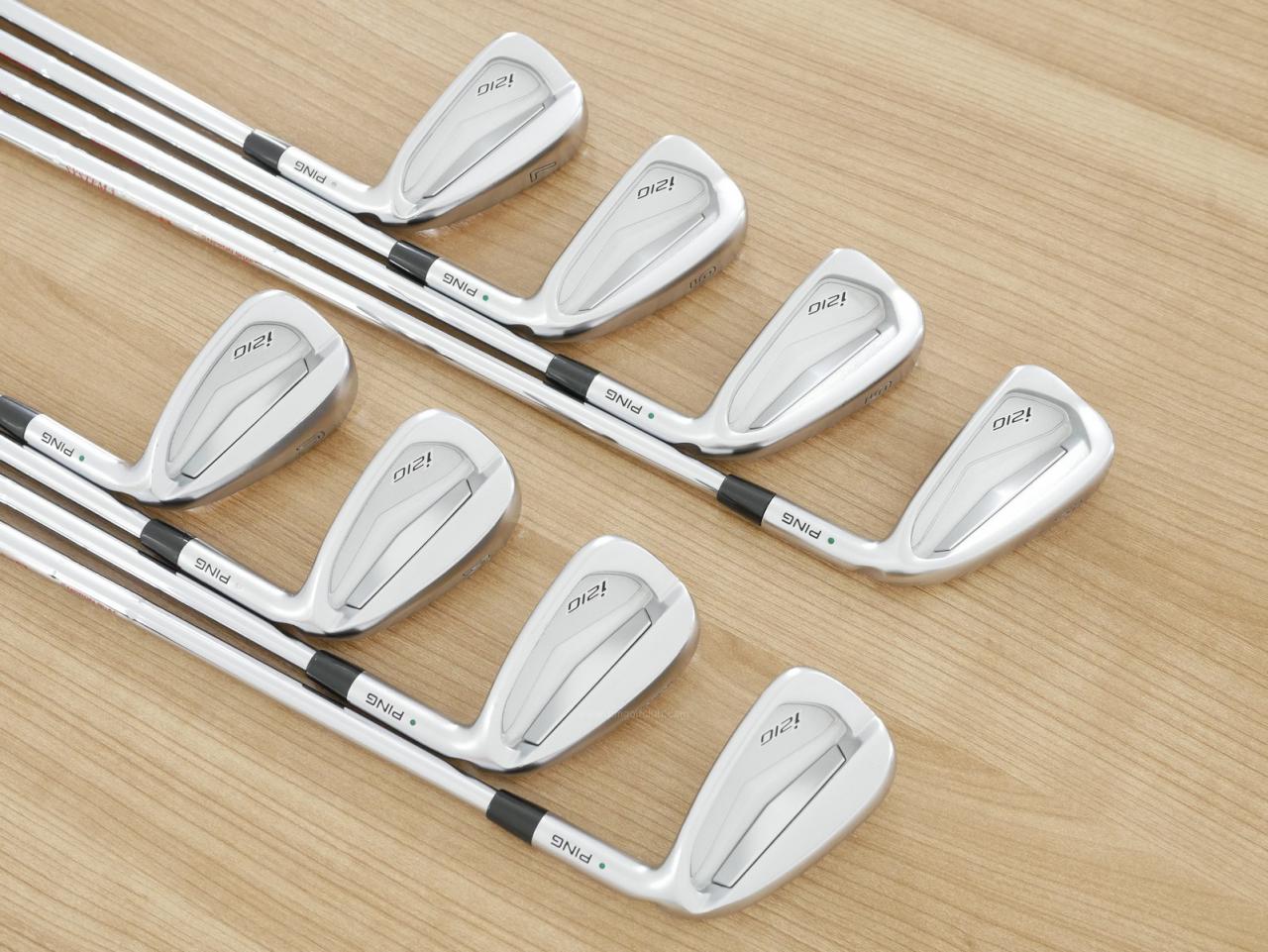 Iron set : Ping : ชุดเหล็ก Ping i210 (รุ่นปี 2019) มีเหล็ก 4-Pw,Aw (8 ชิ้น) ก้านเหล็ก NS Pro Modus 125 Flex X