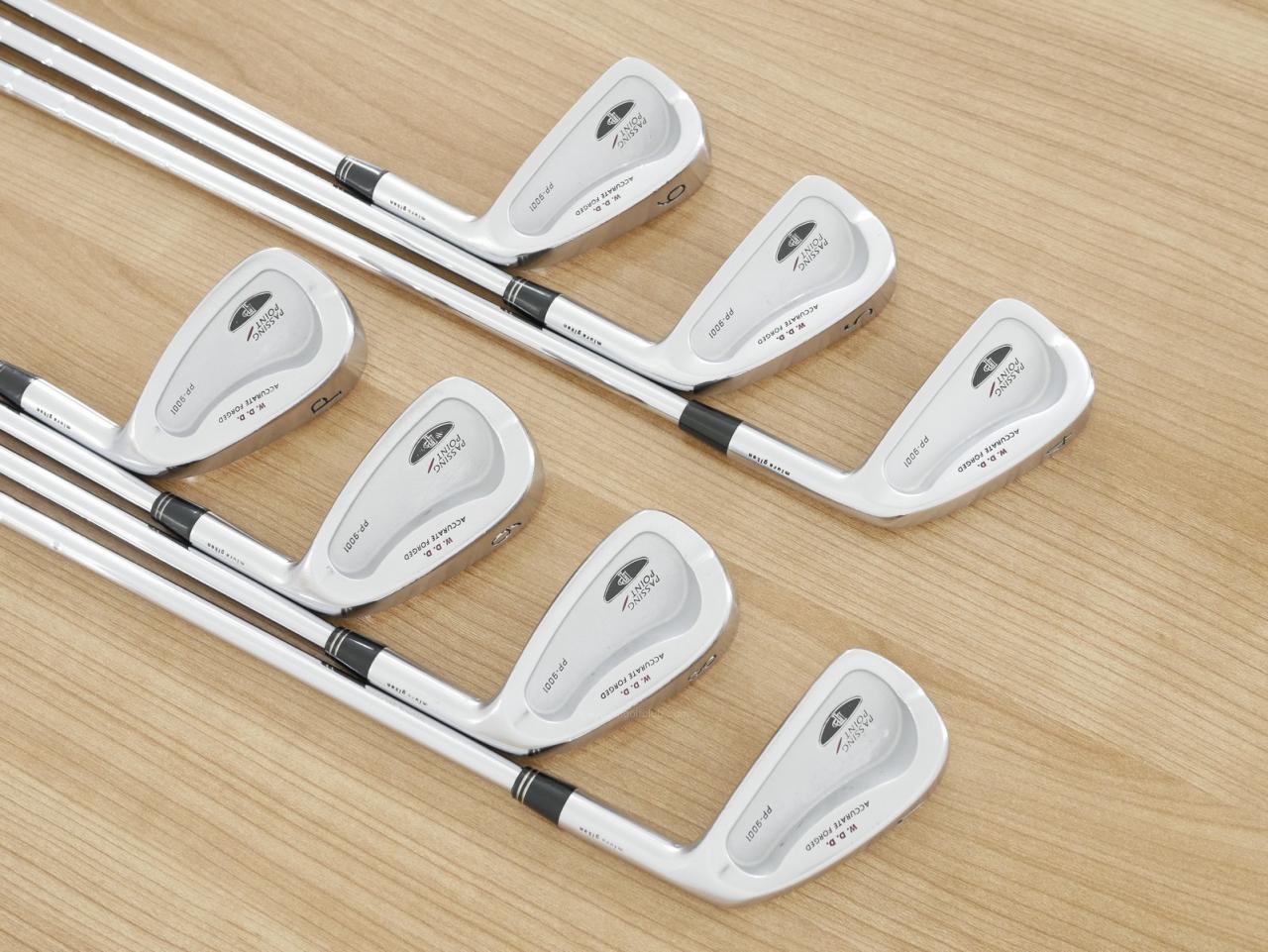 Iron set : Miura : ชุดเหล็ก Miura PP-9001 Passing Point (Forged) มีเหล็ก 4-Pw (7 ชิ้น) ก้านเหล็ก NS Pro 950 Flex S