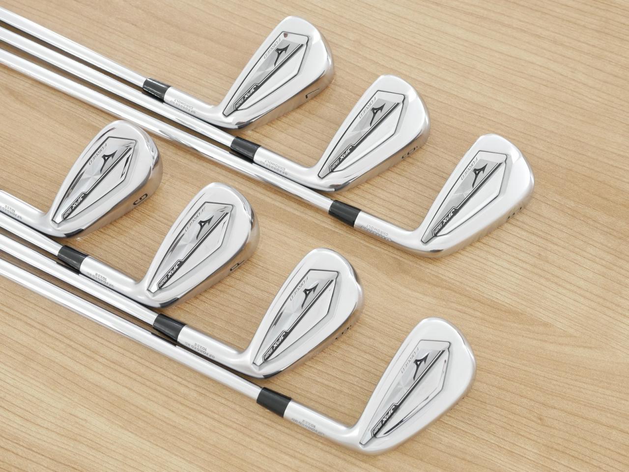 Iron set : Mizuno : ชุดเหล็ก Mizuno JPX 921 Forged (ปี 2022 ตัวท๊อป นุ่ม แน่น) มีเหล็ก 5-Pw,Aw (7 ชิ้น) ก้านเหล็ก NS Pro Modus120 Flex S