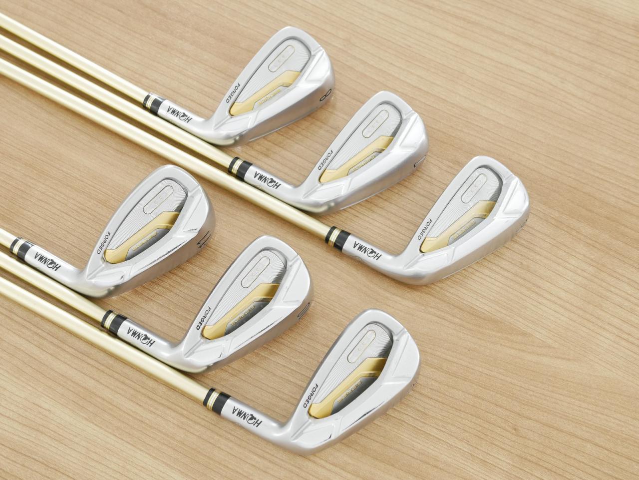 Iron set : Honma : ชุดเหล็ก Honma Beres 2020 Forged (ออกปี 2020) มีเหล็ก 6-11 (6 ชิ้น เทียบเท่า 5-Pw) ก้าน ARMRQ (47) Flex R (2 ดาว)