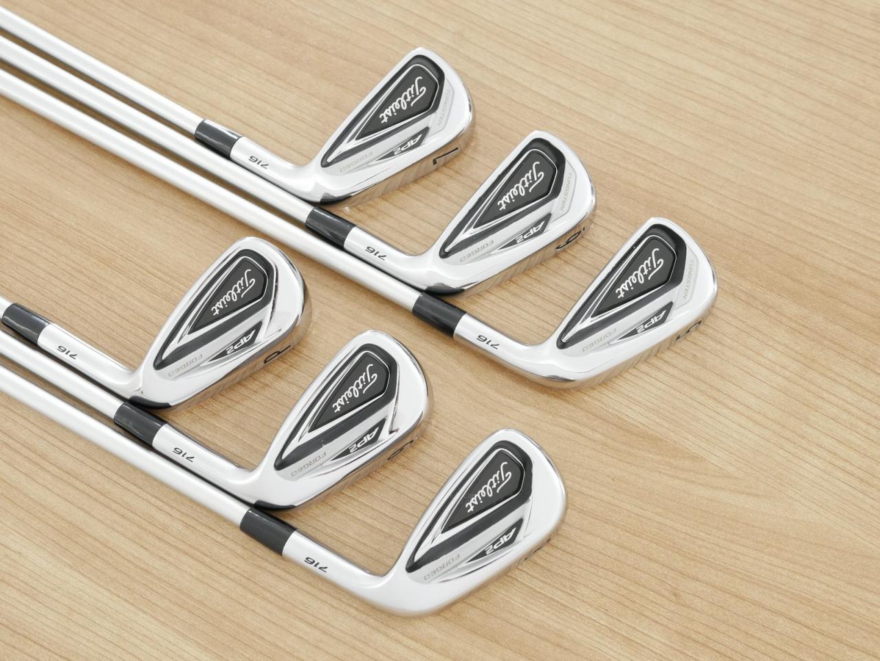 Iron set : Titleist : ชุดเหล็ก Titleist AP2 716 Forged มีเหล็ก 5-Pw (6 ชิ้น) ก้านกราไฟต์ Fujikura MCI 60 Flex S