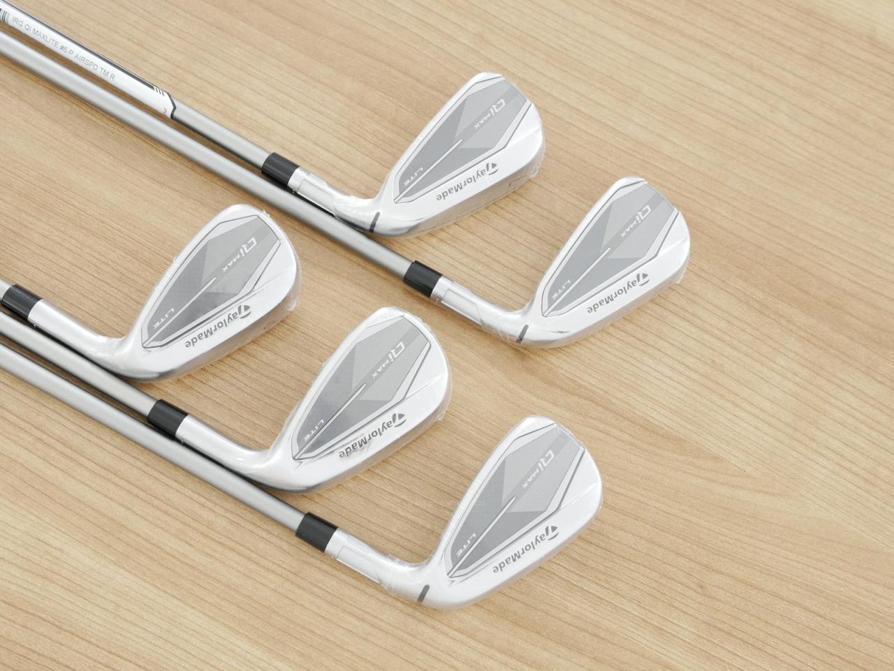 Iron set : Taylormade : **ของใหม่ ยังไม่แกะพลาสติก** ชุดเหล็ก Taylormade Qi MAX Lite (รุ่นล่าสุด ออกปี 2024 Japan Spec.) มีเหล็ก 6-Pw (5 ชิ้น) ก้านกราไฟต์ Fujikura Air Speeder Flex R