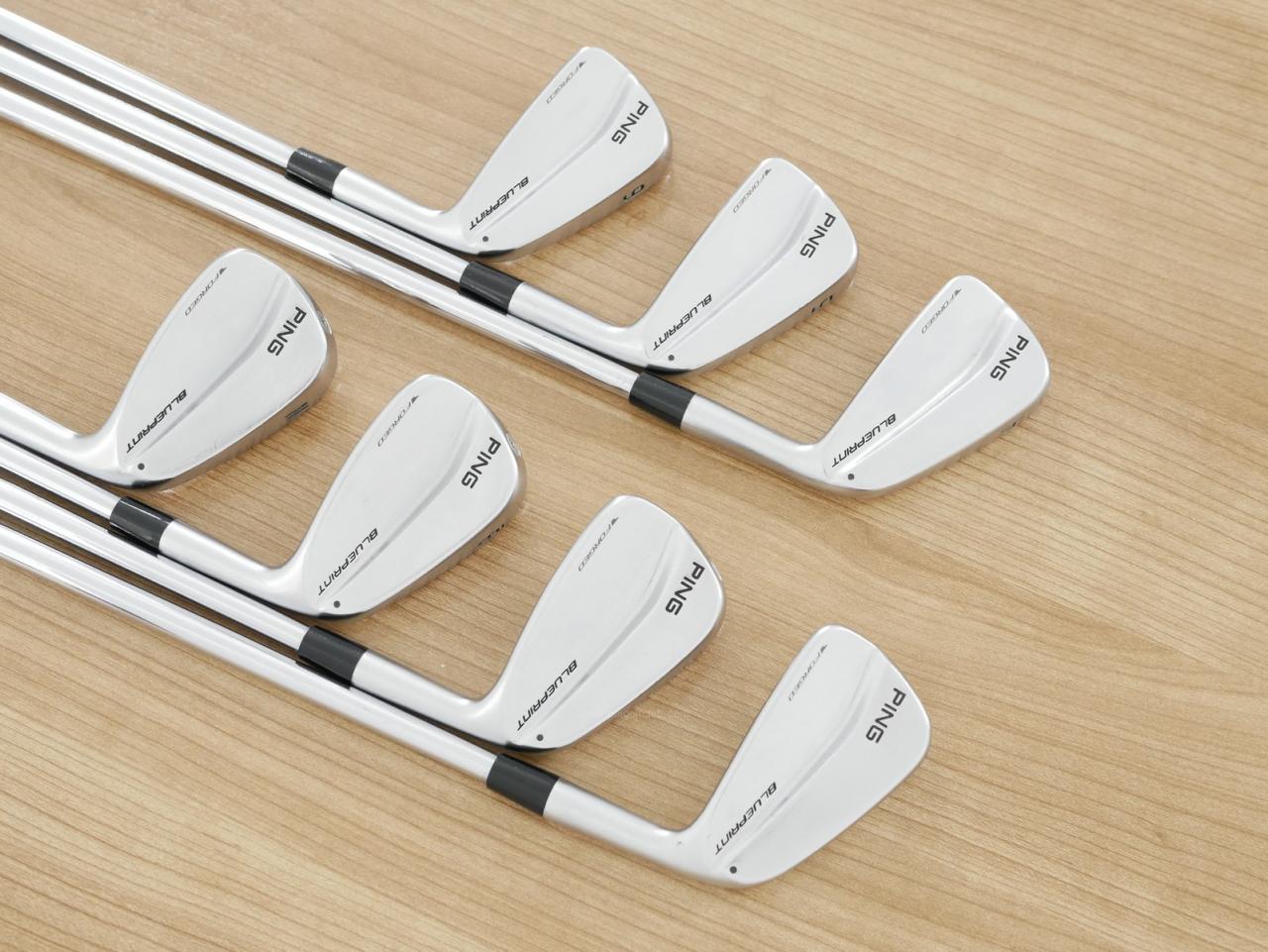 Iron set : Ping : ชุดเหล็ก Ping Blueprint Forged (ปี 2020 ตัวท้อป ของใหม่เกือบ 6 หมื่น) มีเหล็ก 4-Pw (7 ชิ้น) ก้านเหล็ก NS Pro Modus 120 Flex S