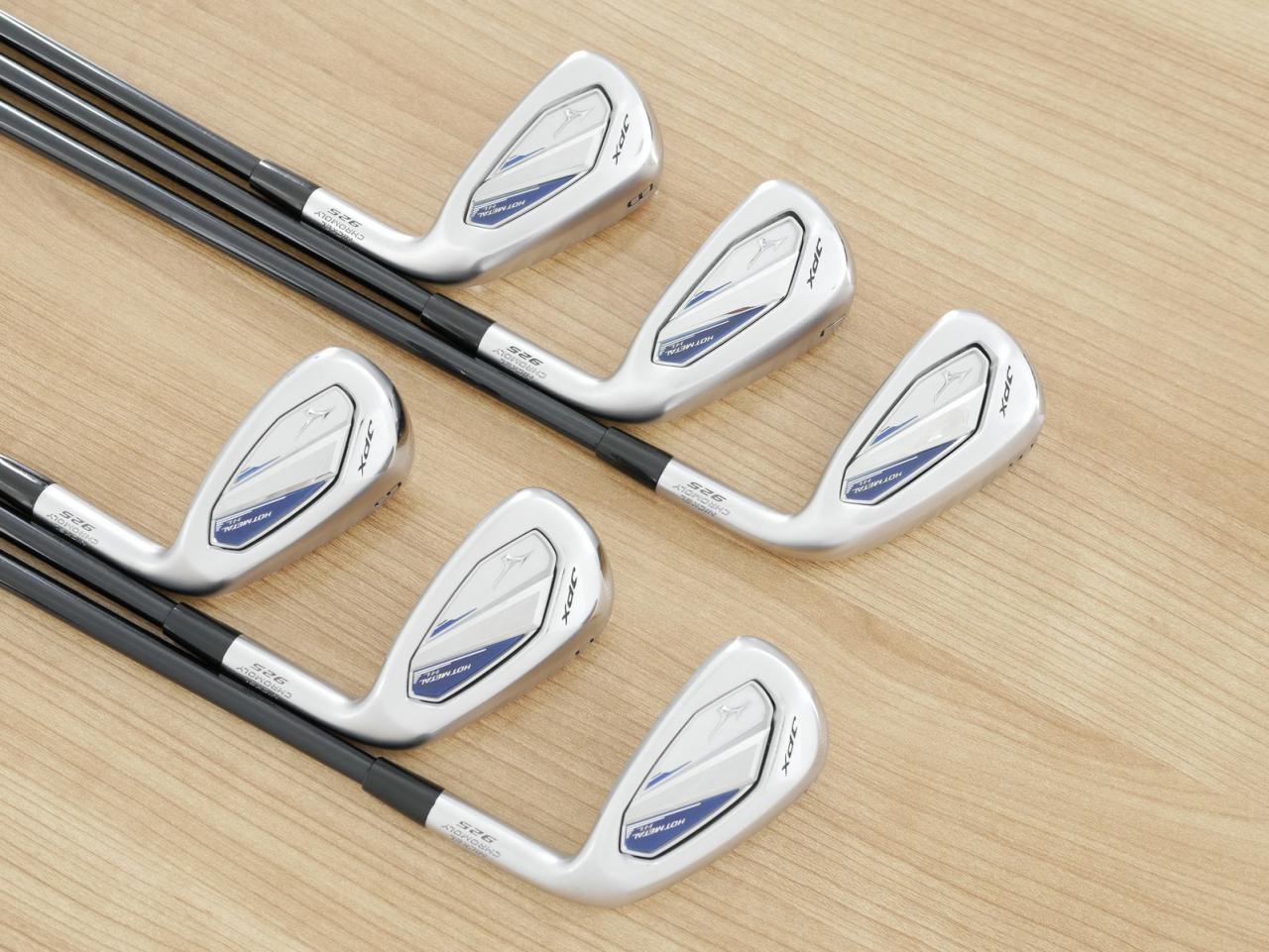 Iron set : Mizuno : ชุดเหล็ก Mizuno JPX 925 Hot Metal HL (รุ่นล่าสุด ออกปี 2024 ตัวท๊อป ตีง่าย นุ่ม ไกลมาก) มีเหล็ก 6-Pw,Aw (6 ชิ้น) ก้านกราไฟต์ Flex R