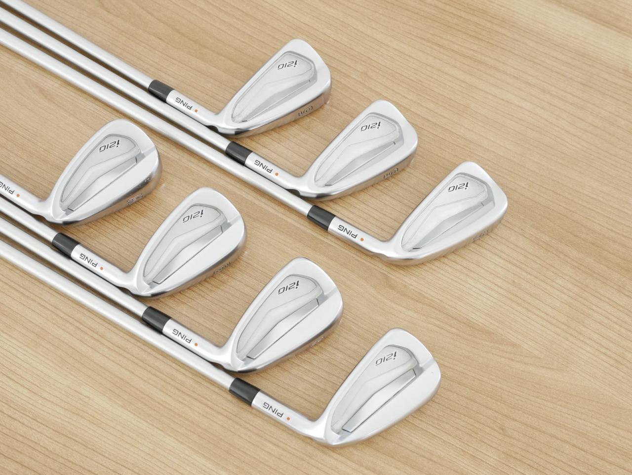 Iron set : Ping : **มีตำหนิ** ชุดเหล็ก Ping i210 (รุ่นปี 2019) มีเหล็ก 4-Pw (7 ชิ้น) ก้านกราไฟต์ Fujikura MCI 70 Flex R