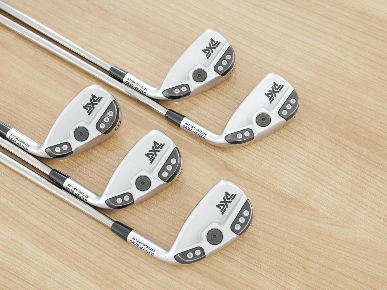 Iron set : PXG : ชุดเหล็ก PXG 0311XP GEN 5 Forged Milled (ออกปี 2022 ตีไกล สวย ฟิลดี) มีเหล็ก 7-Pw,Aw (5 ชิ้น) ก้านกราไฟต์ UST Mamiya ATTAS 80 Flex S