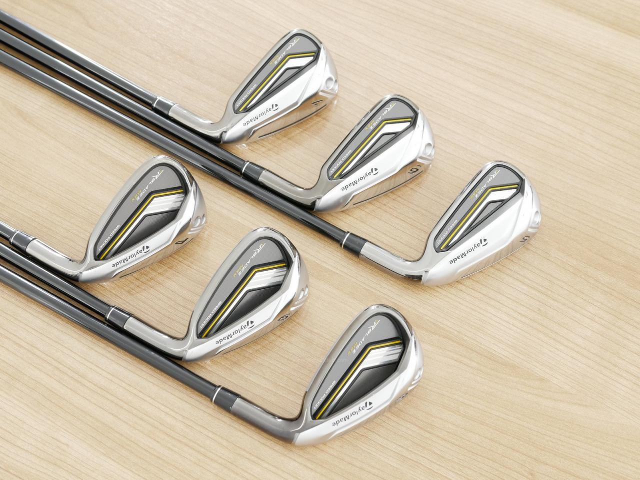 Iron set : Taylormade : ชุดเหล็ก Taylormade RocketBladez MAX มีเหล็ก 5-Pw (6 ชิ้น) ก้านกราไฟต์ Flex R