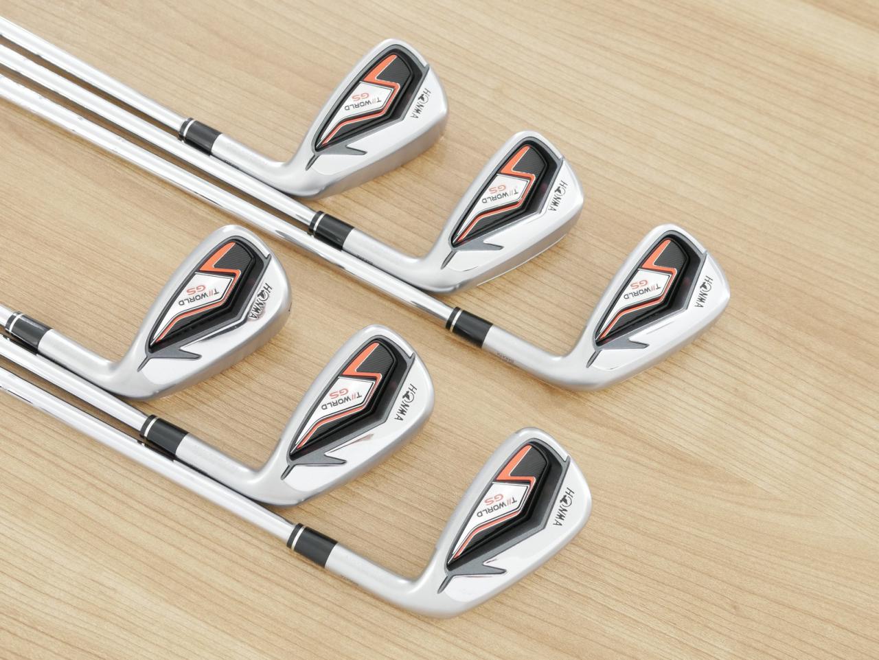 Iron set : Honma : ชุดเหล็ก Honma Tour World GS (ออกปี 2021 ใบใหญ่ ตีง่าย ไกล) มีเหล็ก 6-11 (6 ชิ้น) ก้านเหล็ก NS Pro 950 NEO Flex S