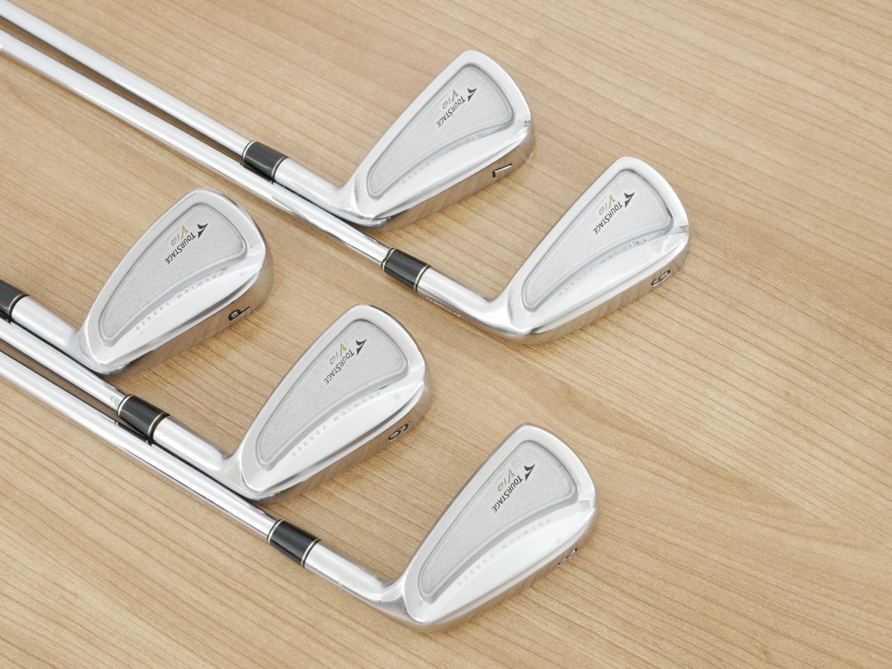 Iron set : Tourstage : ชุดเหล็ก Tourstage VIQ (Forged) มีเหล็ก 6-Pw (5 ชิ้น) ก้านเหล็ก NS Pro 950 Flex R