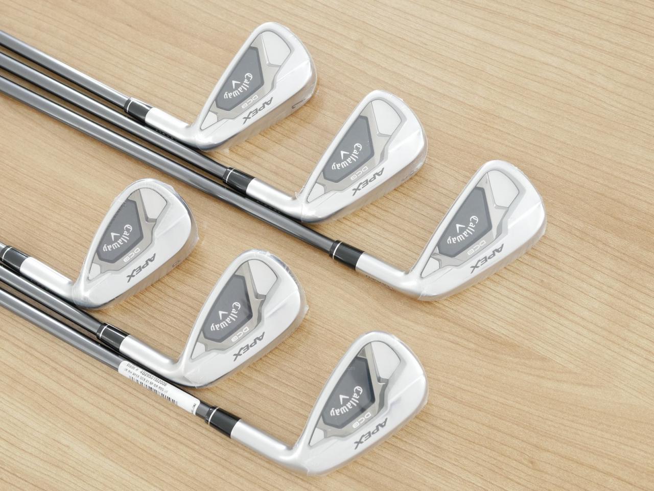 Iron set : Callaway : **ของใหม่ ยังไม่แกะพลาสติก** ชุดเหล็ก Callaway APEX DCB Forged (ปี 2022) มีเหล็ก 5-Pw (6 ชิ้น) ก้านกราไฟต์ Mitsubishi Diamana 55 Flex R