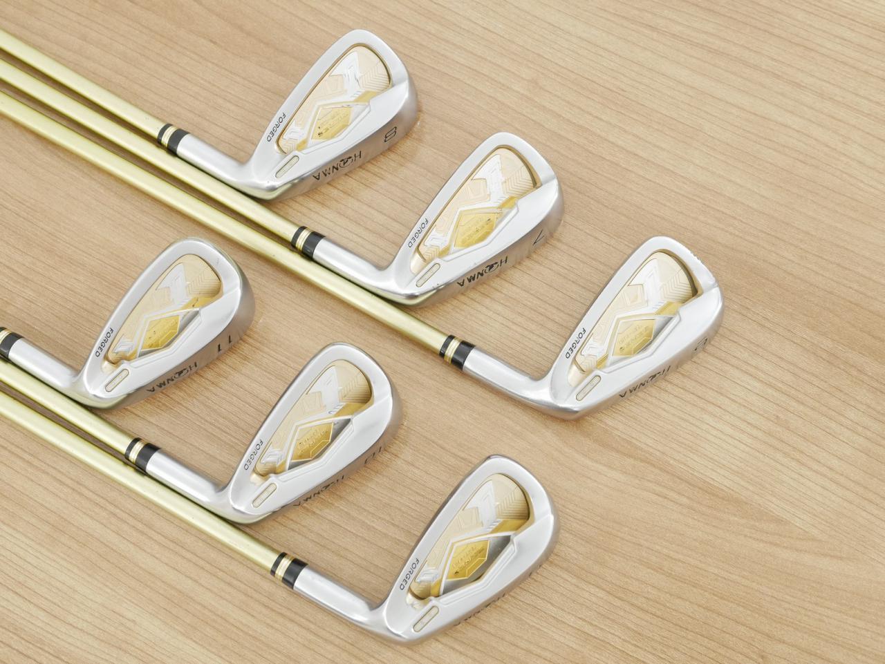 Iron set : Honma : ชุดเหล็ก Honma Beres IS-03 (ปี 2015 หน้าเด้ง Forged) มีเหล็ก 6-11 (6 ชิ้น เทียบเท่า 5-Pw) ก้าน ARMRQ 8 (49) Flex R (2 ดาว)