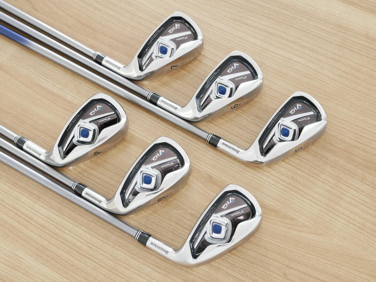 Iron set : Tourstage : ชุดเหล็ก Tourstage VIQ มีเหล็ก 5-Pw (6 ชิ้น) ก้านกราไฟต์ FLex R